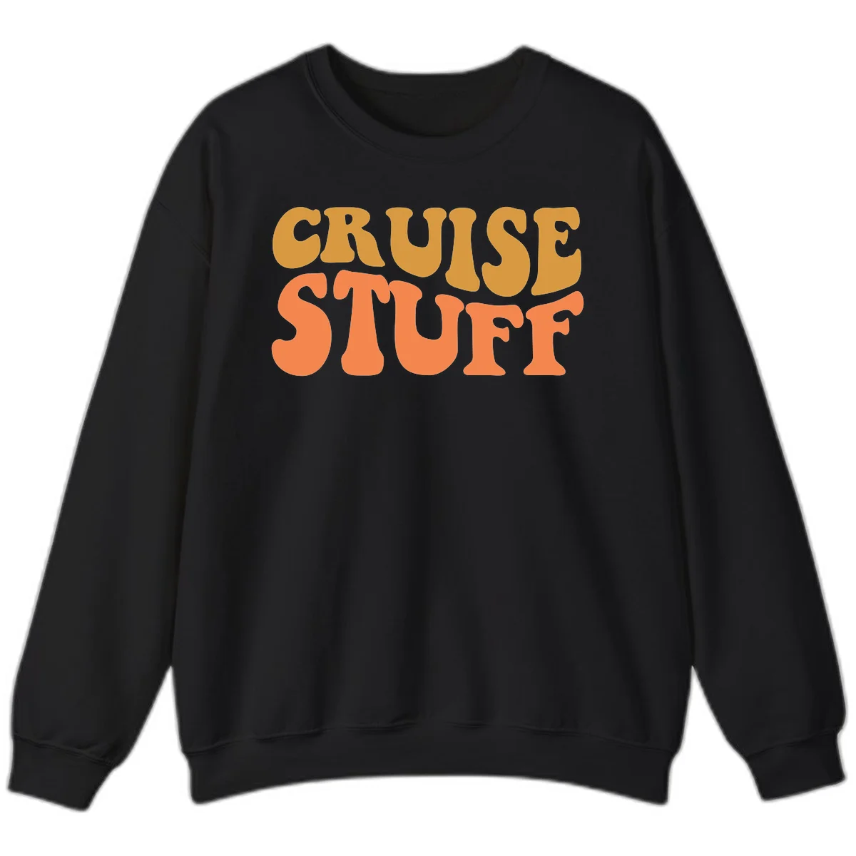 Cruise Stuff Sweatshirt in Black