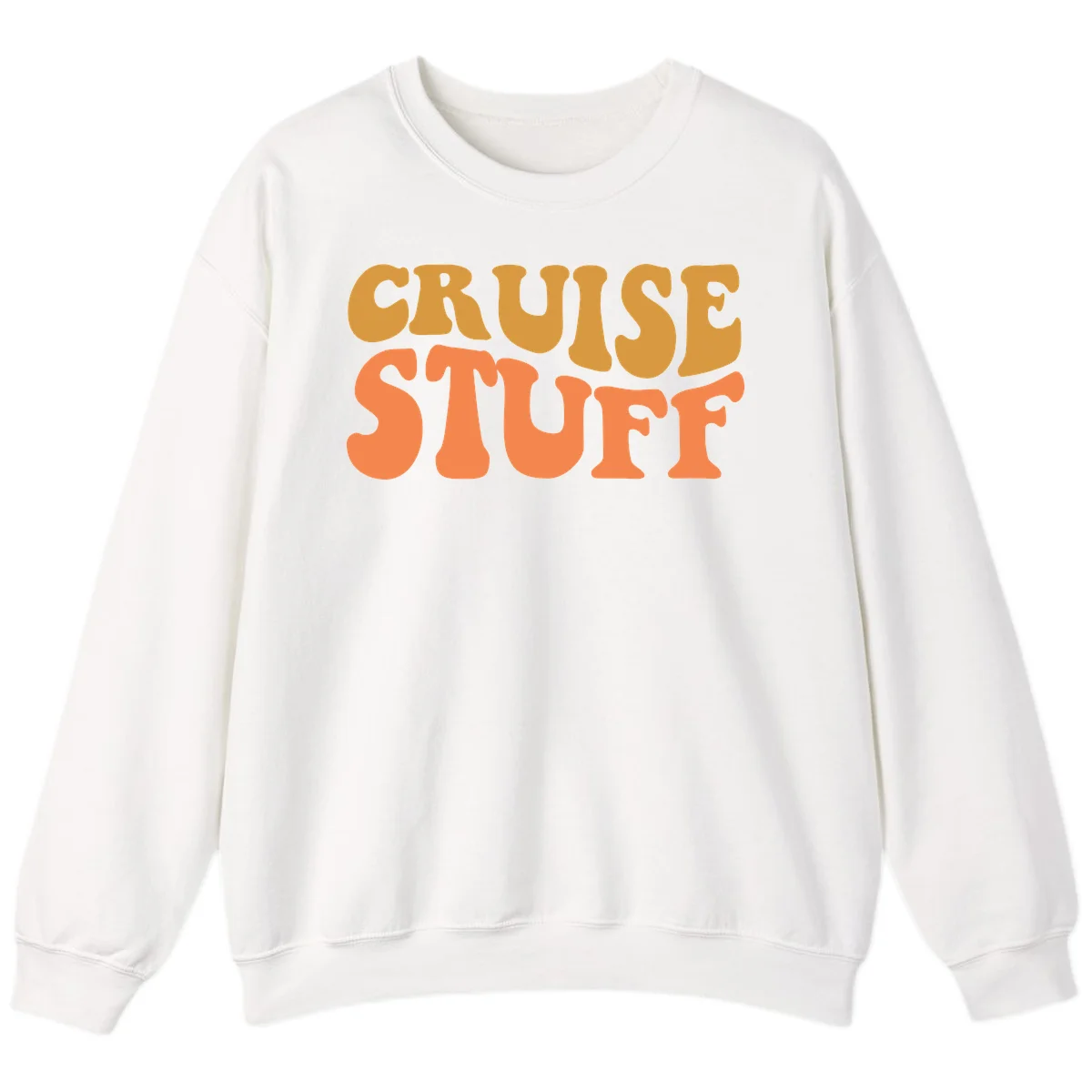 Cruise Stuff Sweatshirt in White