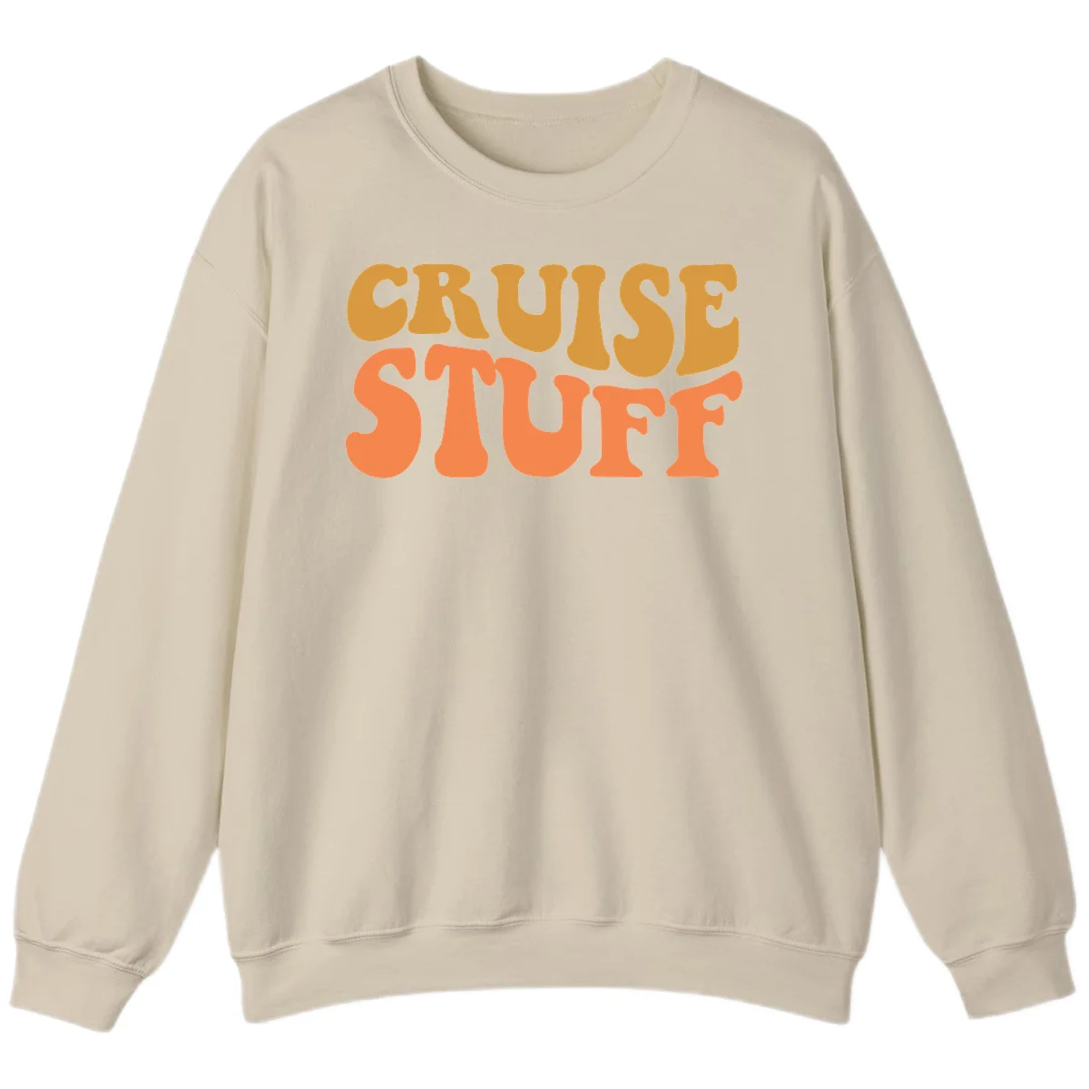 Cruise Stuff Sweatshirt in Sand