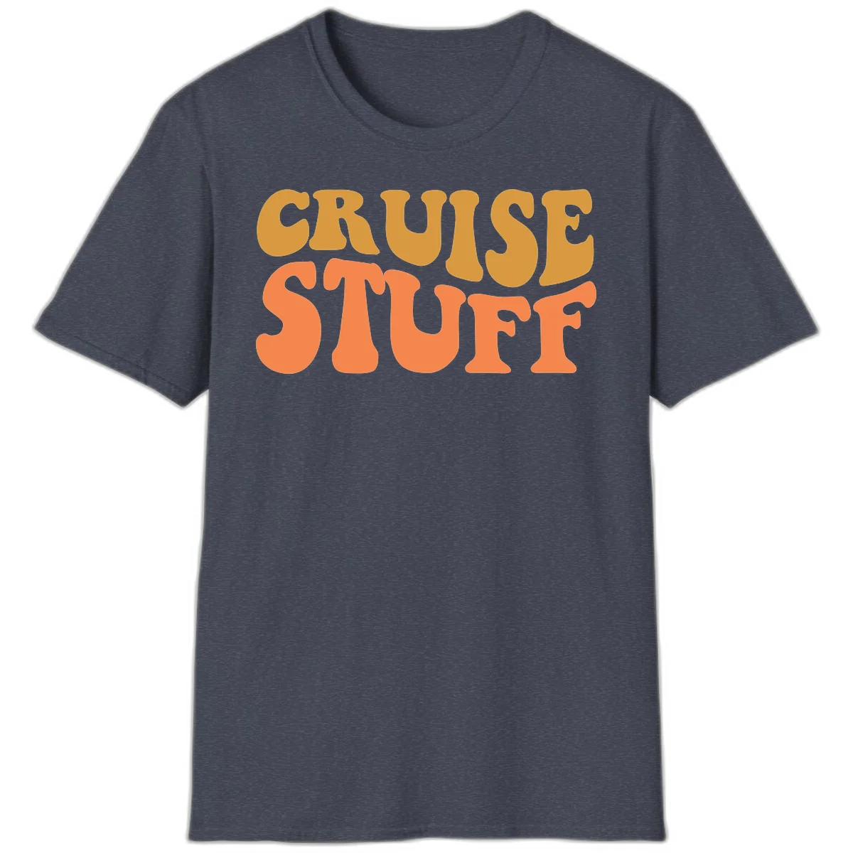 Cruise Stuff T-Shirt in Heather Navy