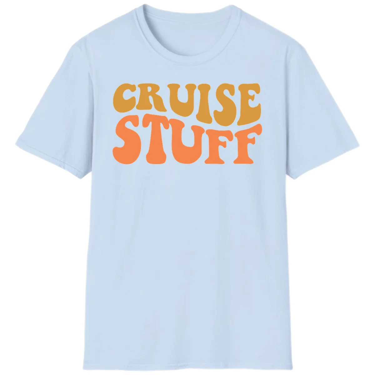 Cruise Stuff T-Shirt in Light Blue