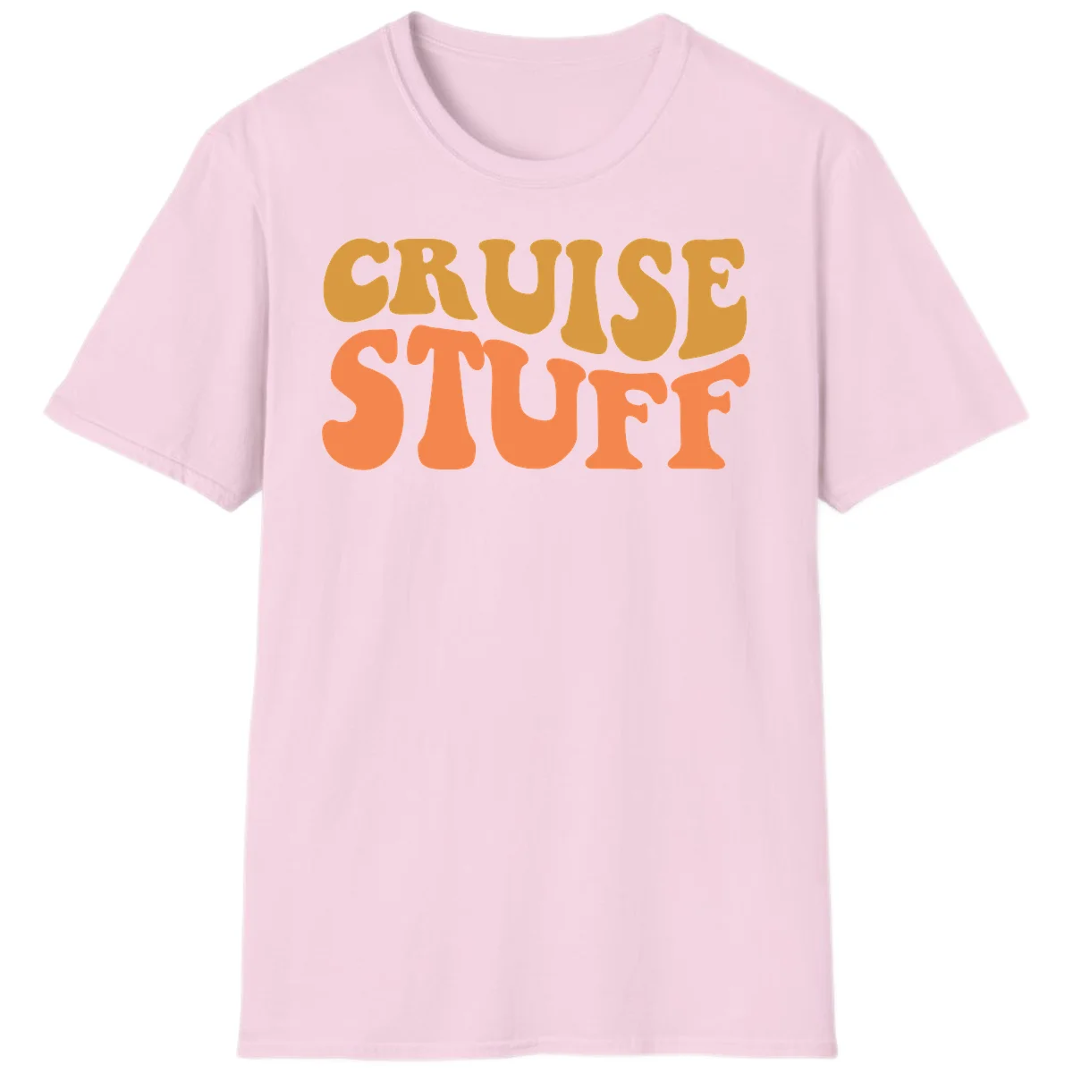Cruise Stuff T-Shirt in Light Pink