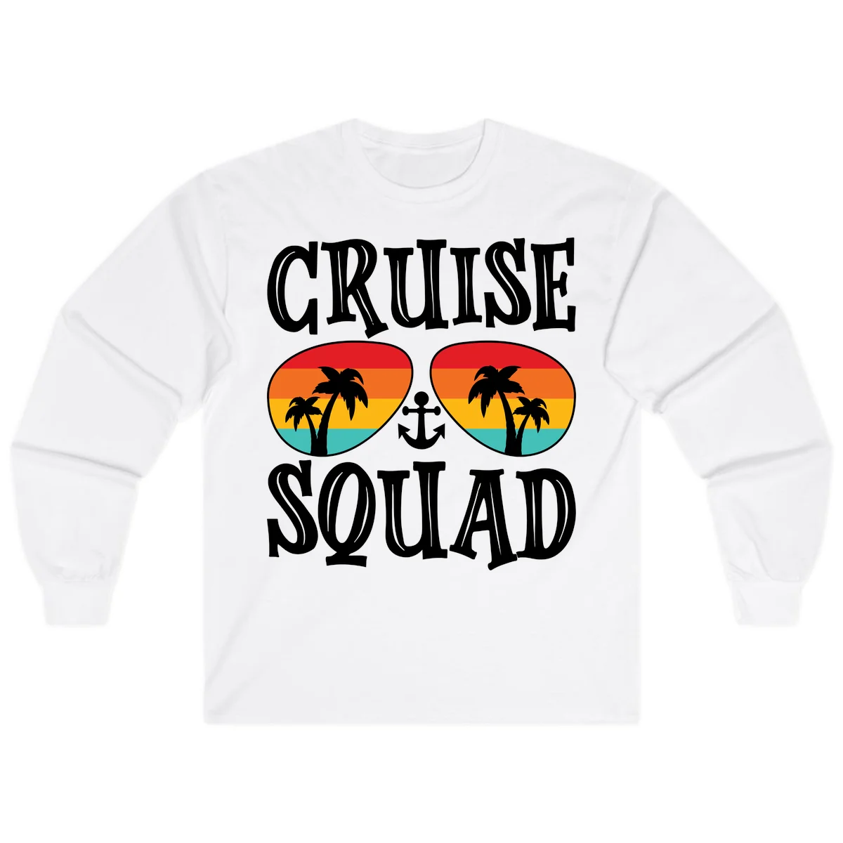 Cruise Squad Sunglasses Long Sleeve in White