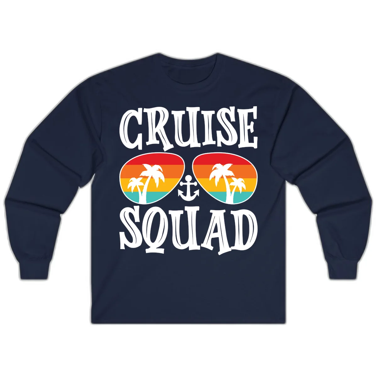 Cruise Squad Sunglasses Long Sleeve in Navy