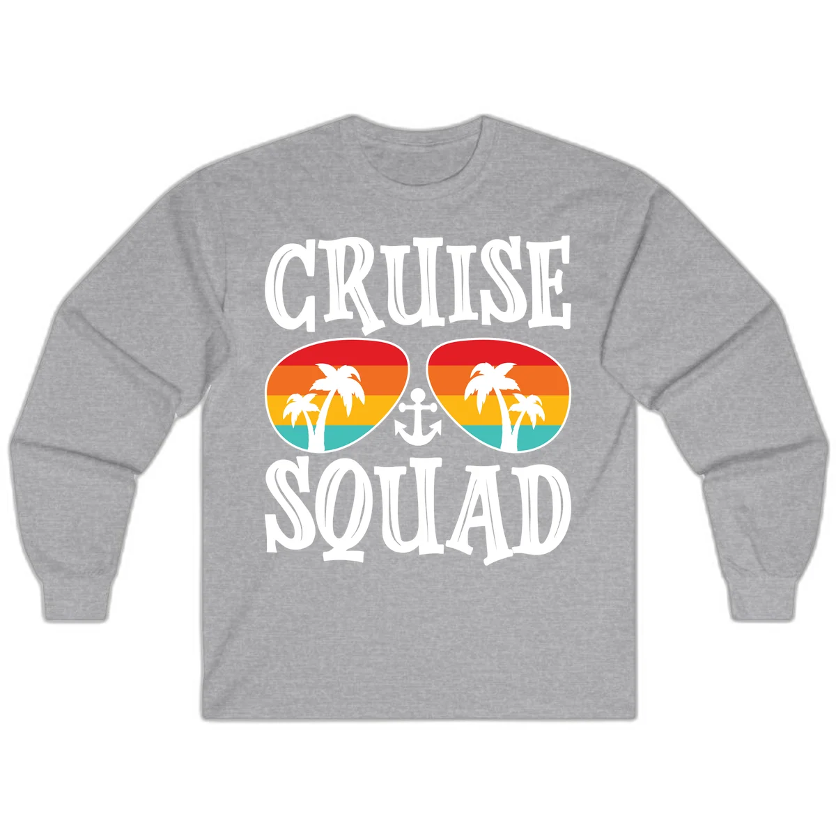 Cruise Squad Sunglasses Long Sleeve in Sport Grey