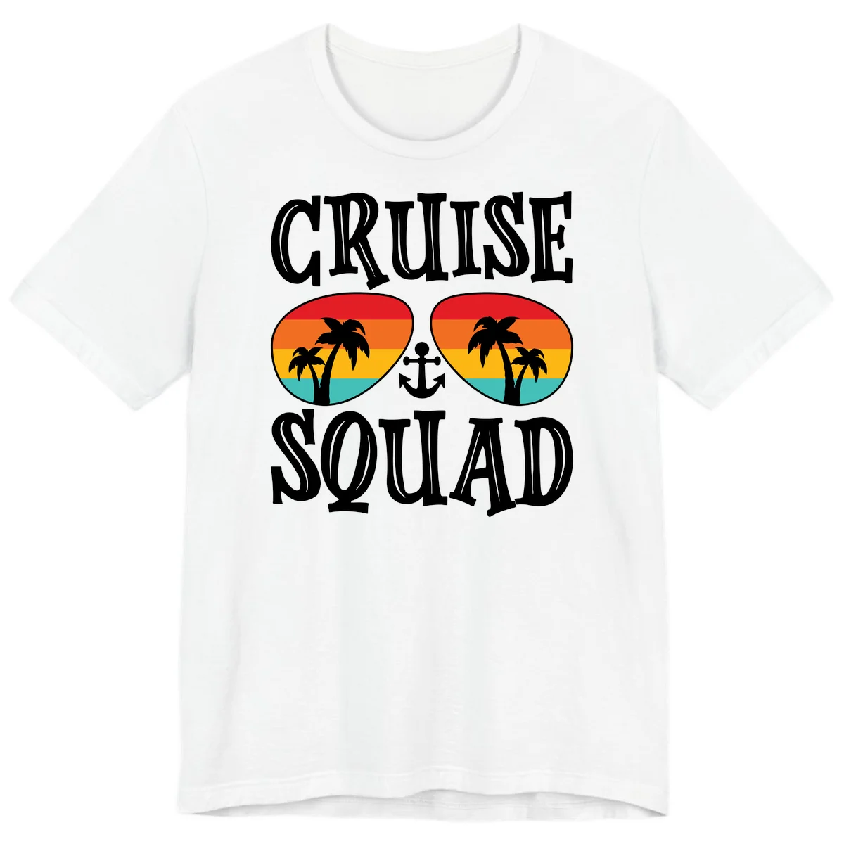 Cruise Squad Sunglasses Premium T-Shirt in White