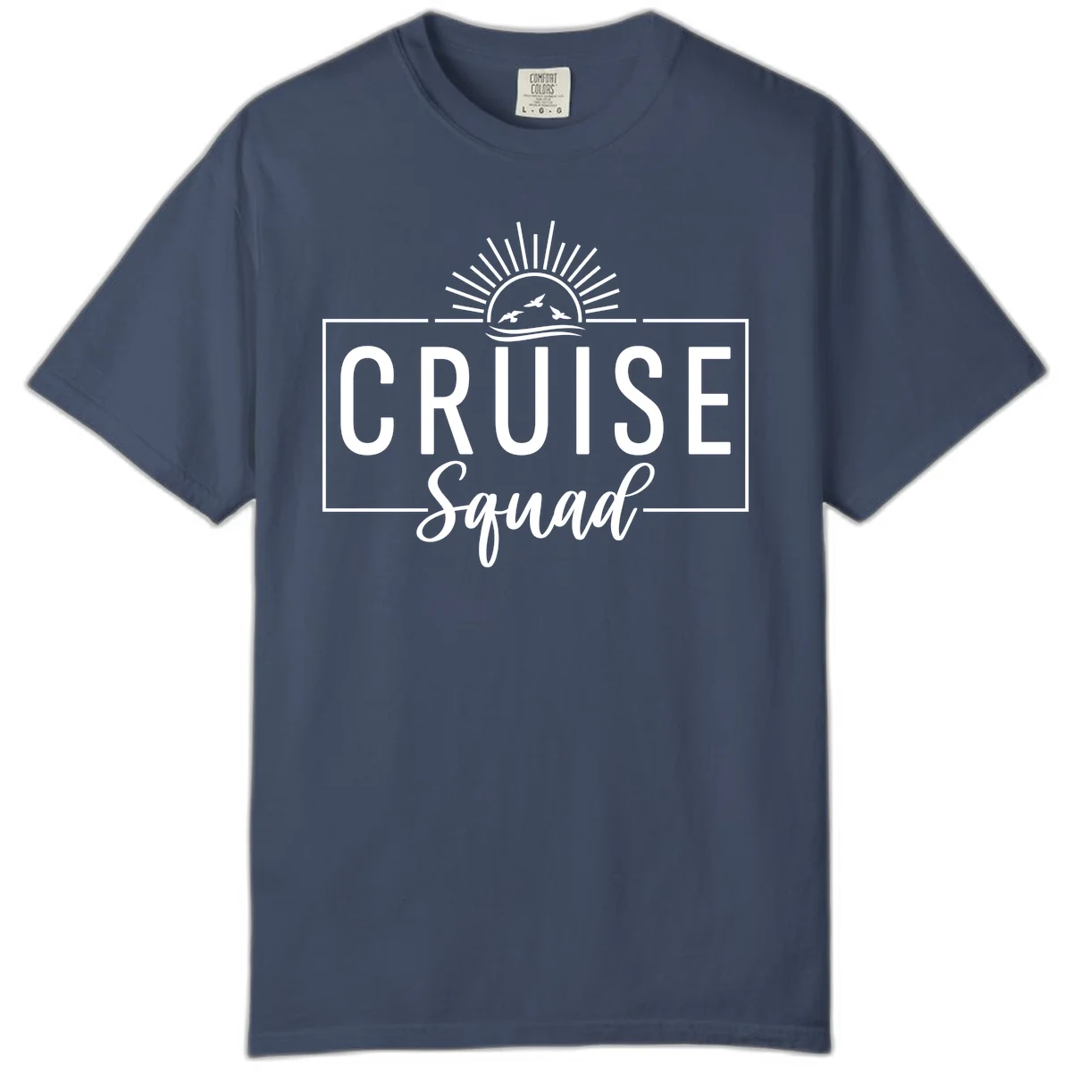 Cruise Squad Sunrise Comfort Color in Midnight