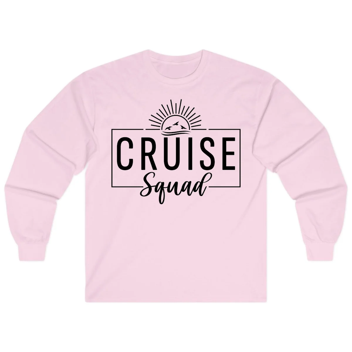 Cruise Squad Sunrise Long Sleeve in Light Pink