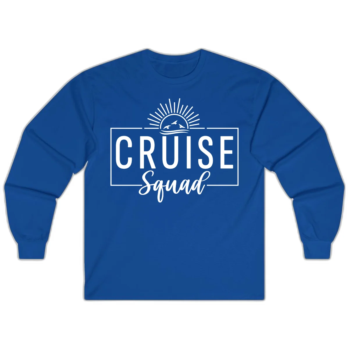 Cruise Squad Sunrise Long Sleeve in Royal
