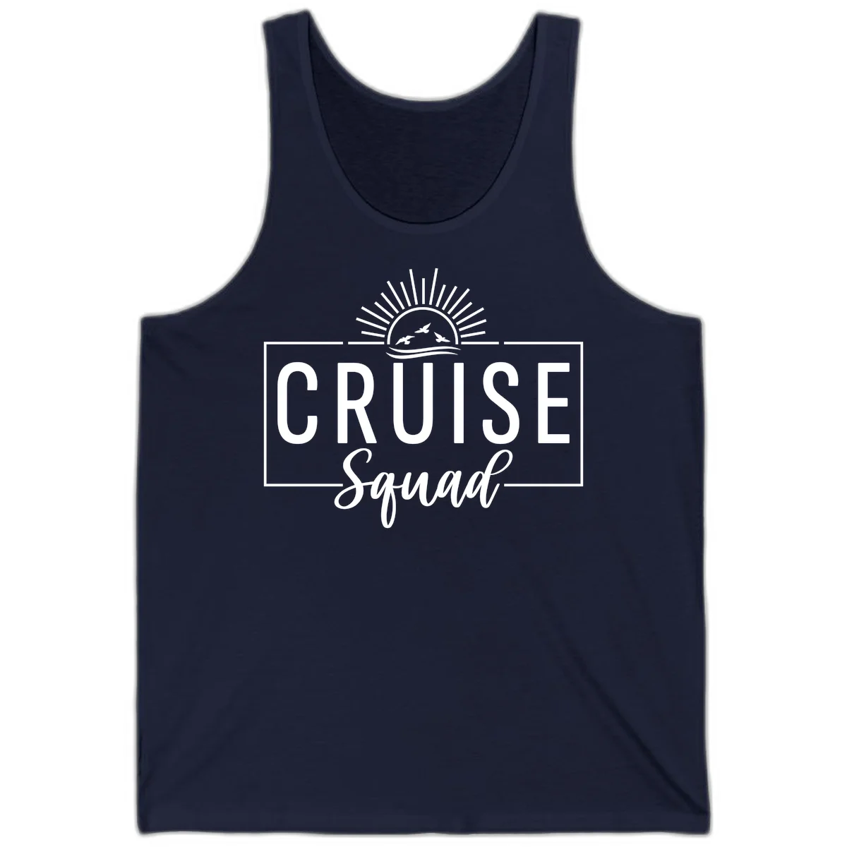 Cruise Squad Sunrise Tank in Navy