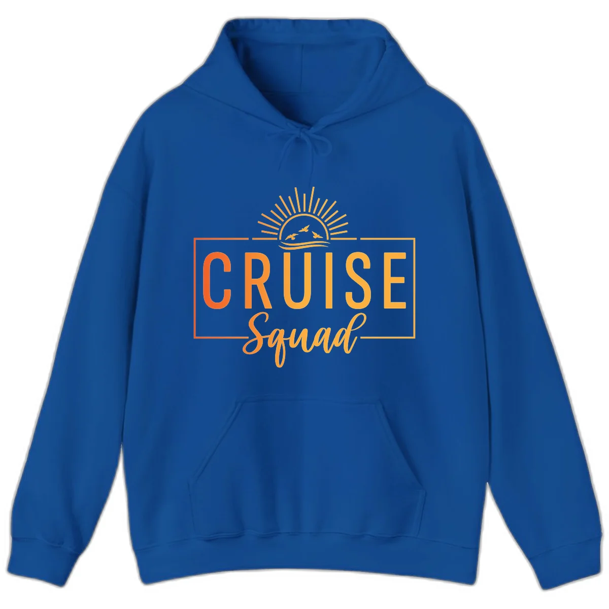 Cruise Squad Sunrise Hoodie in Royal
