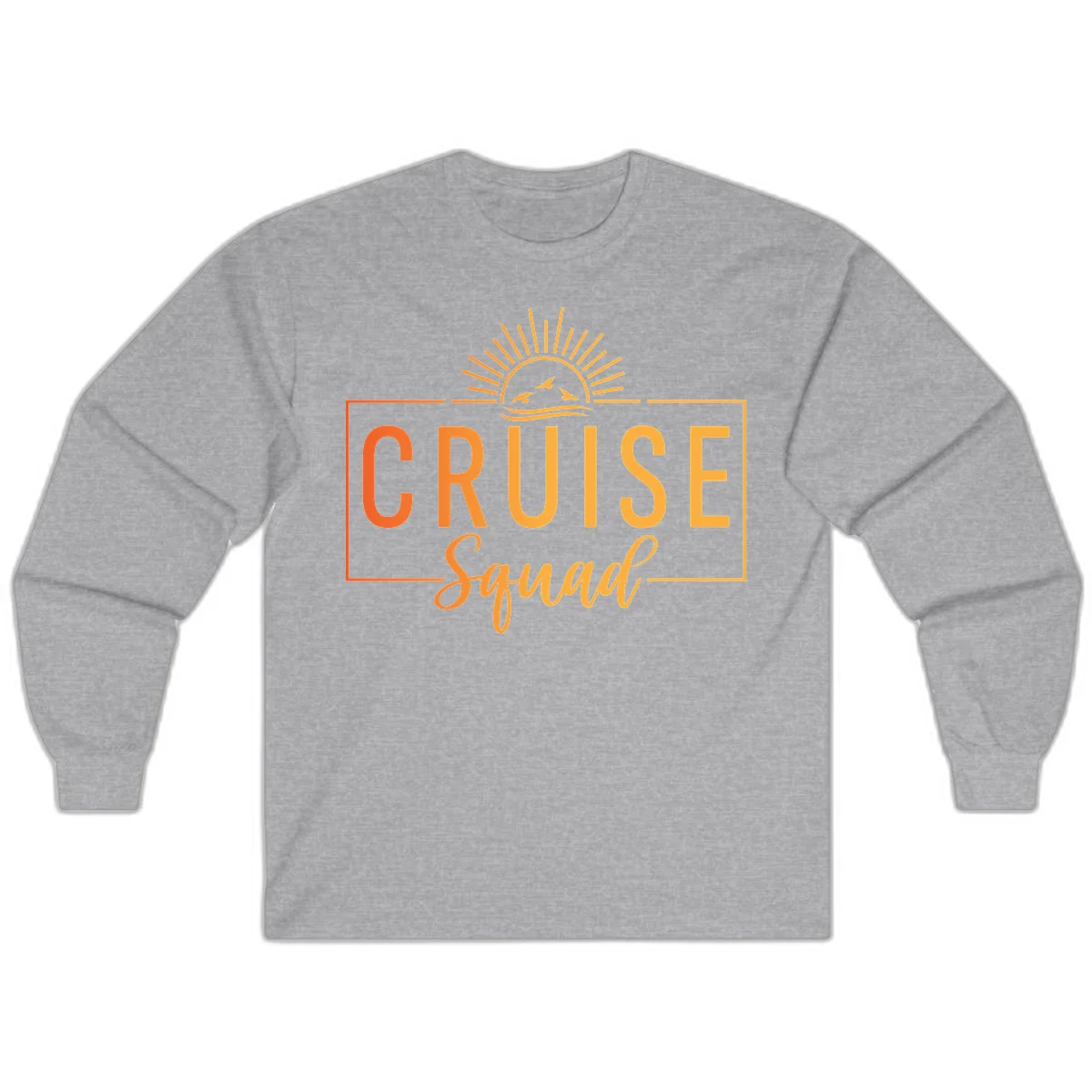 Cruise Squad Sunrise Long Sleeve in Sport Grey