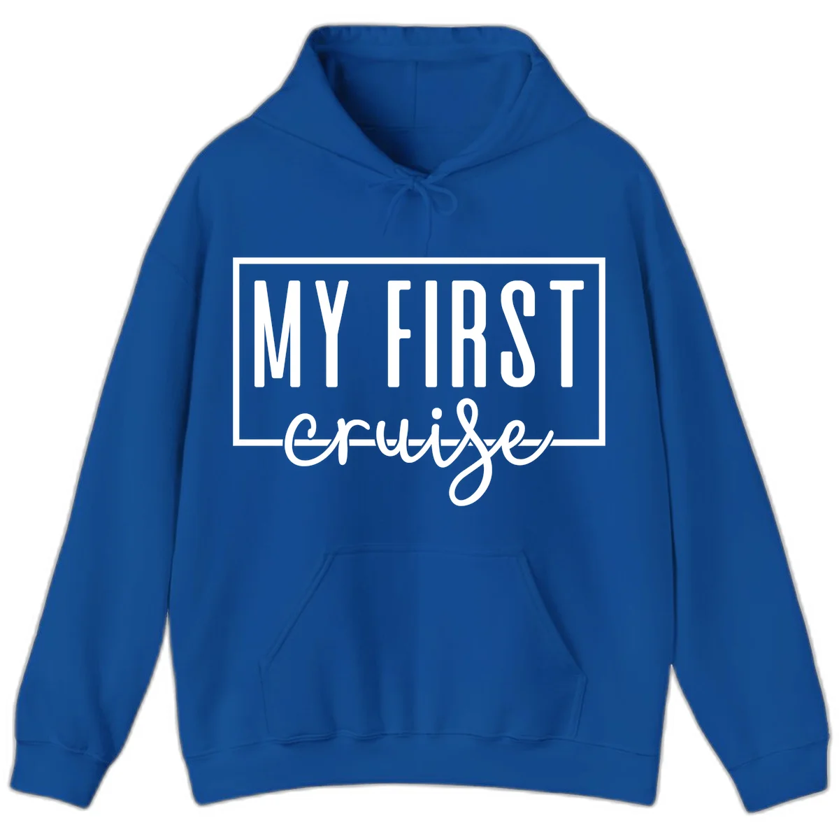 My First Cruise Hoodie in Royal