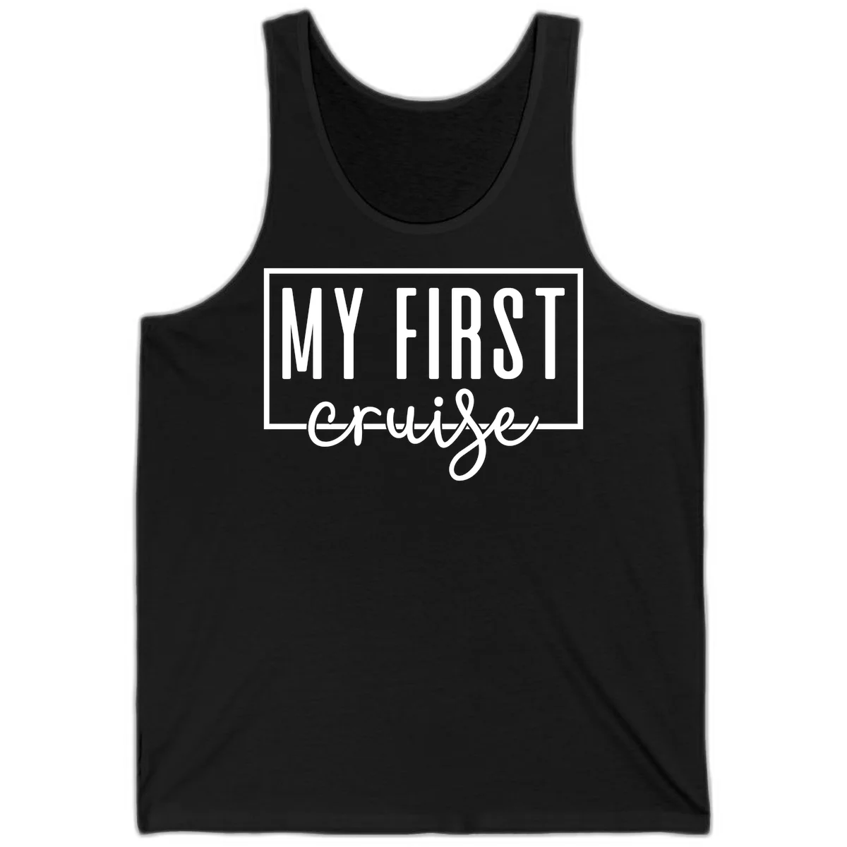 My First Cruise Tank Top in Black