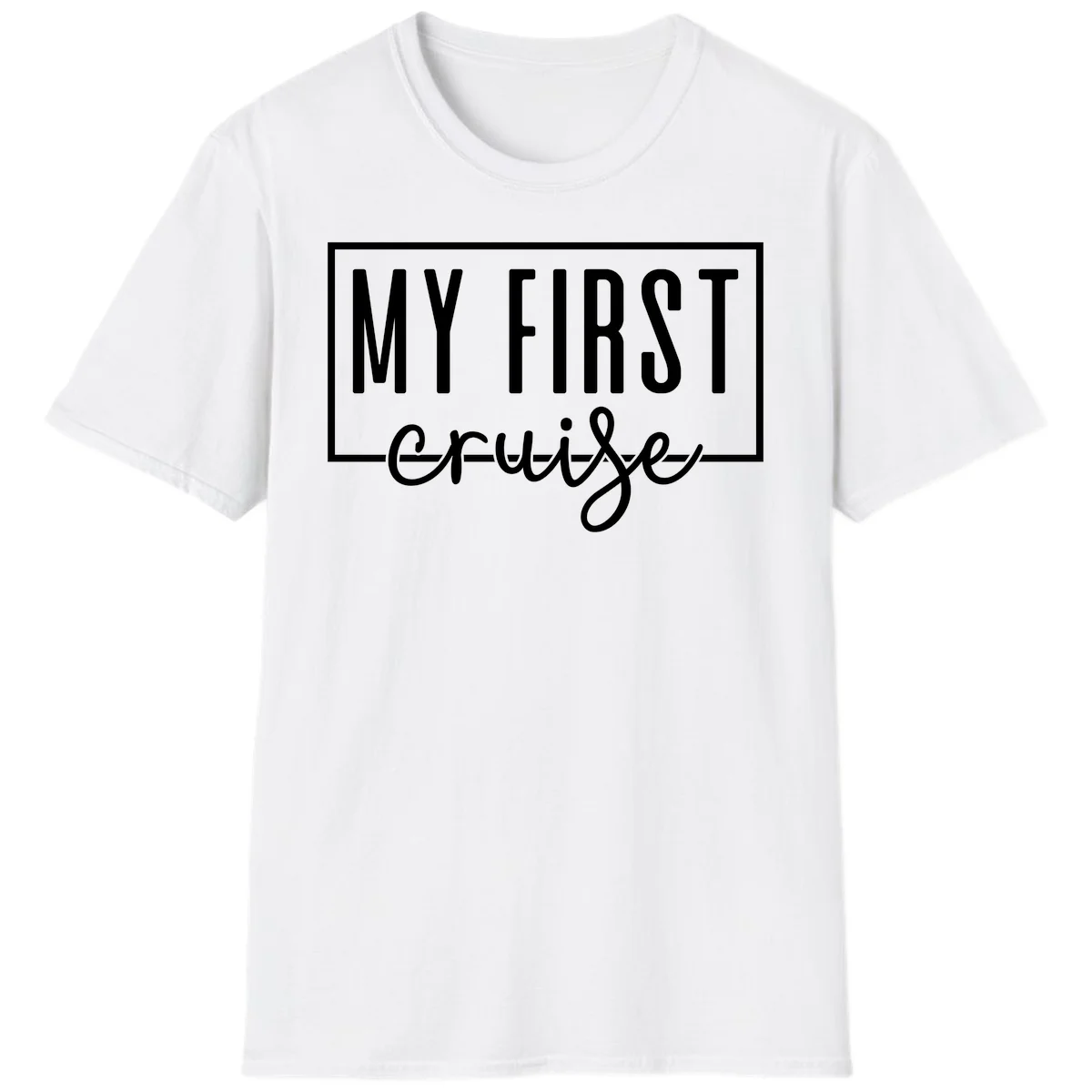 My First Cruise T-Shirt in White