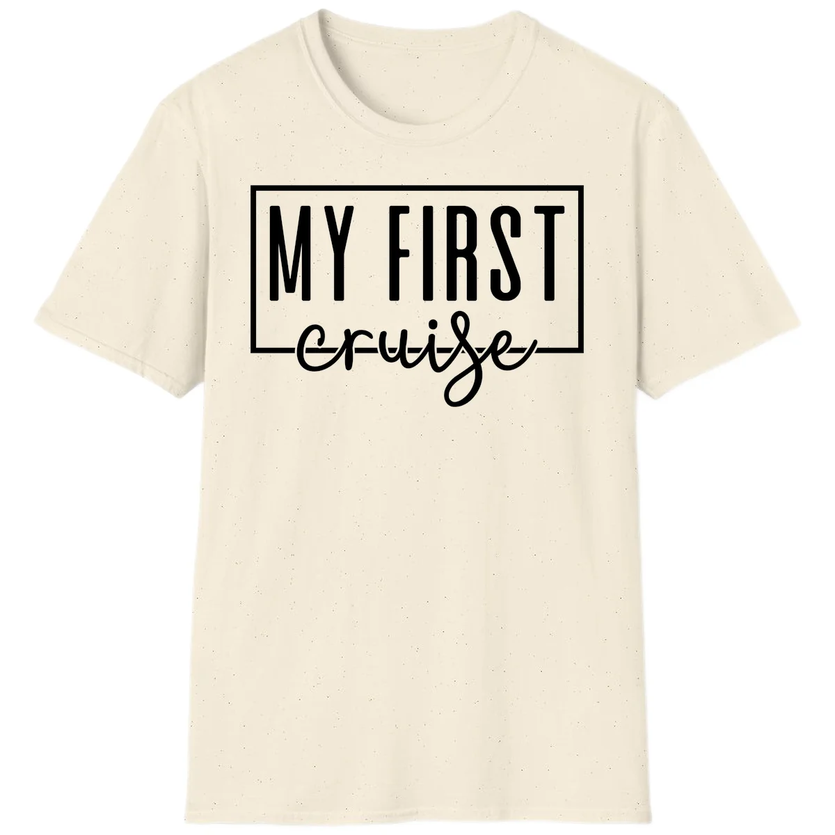 My First Cruise T-Shirt in Natural
