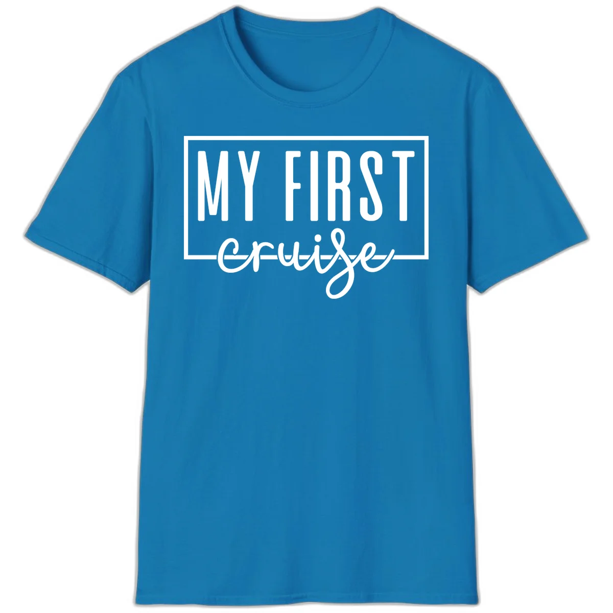 My First Cruise T-Shirt in Sapphire