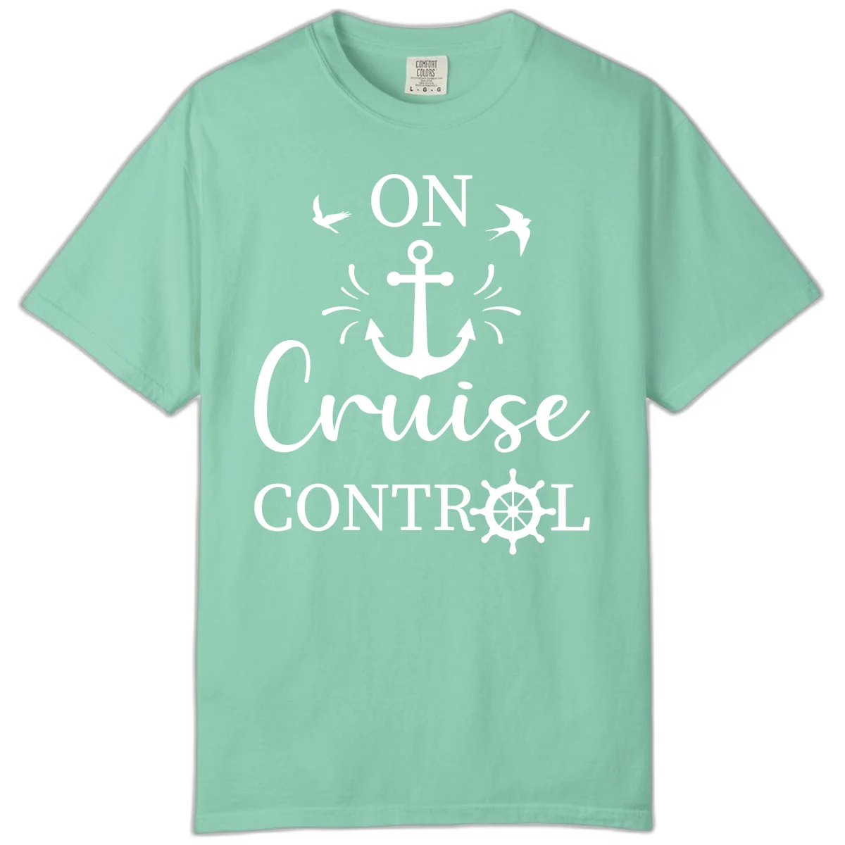On Cruise Control Nautical Anchor Comfort Color in Island Reef