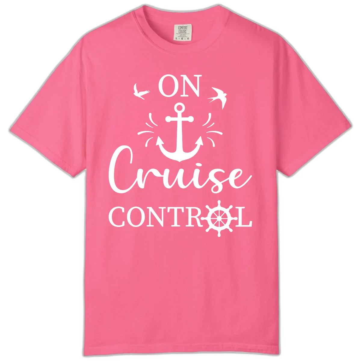 On Cruise Control Nautical Anchor Comfort Color in Crunchberry