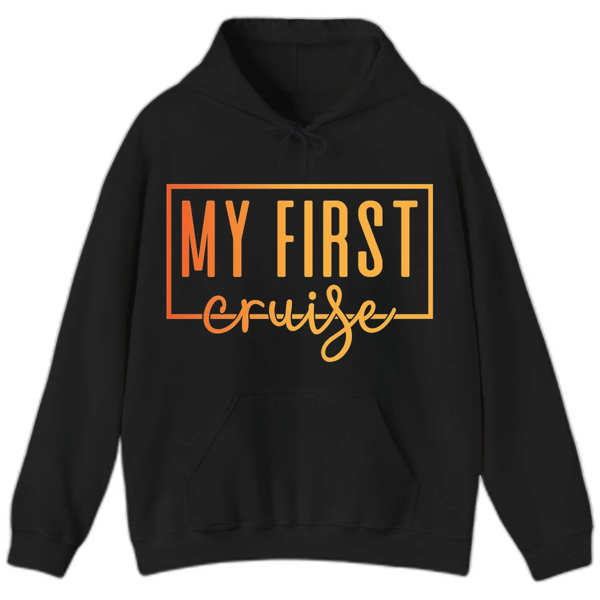 My First Cruise Hoodie in Black