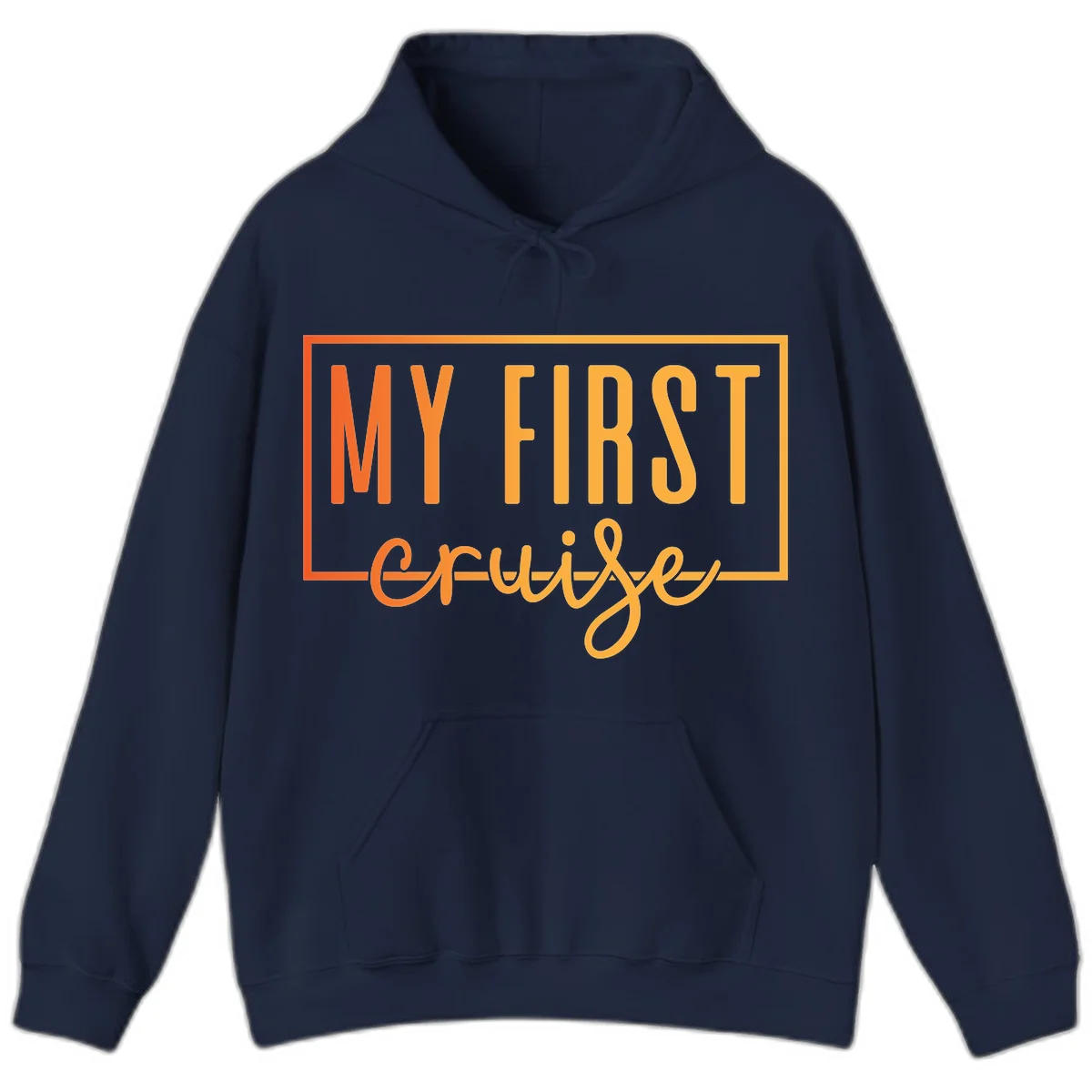 My First Cruise Hoodie in Navy