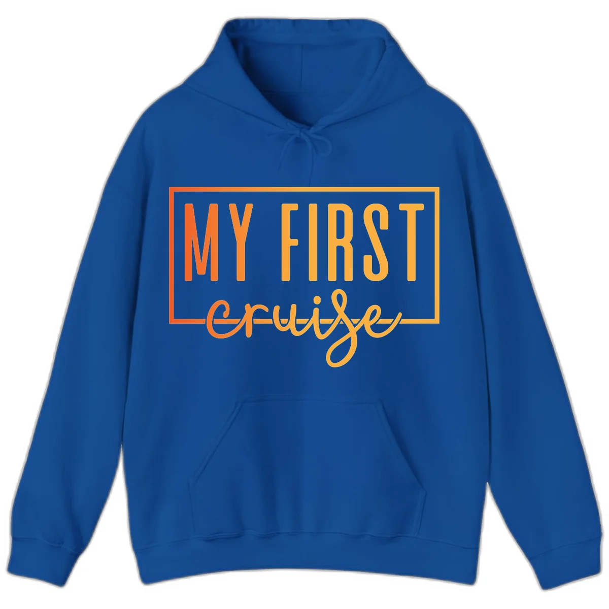 My First Cruise Hoodie in Royal