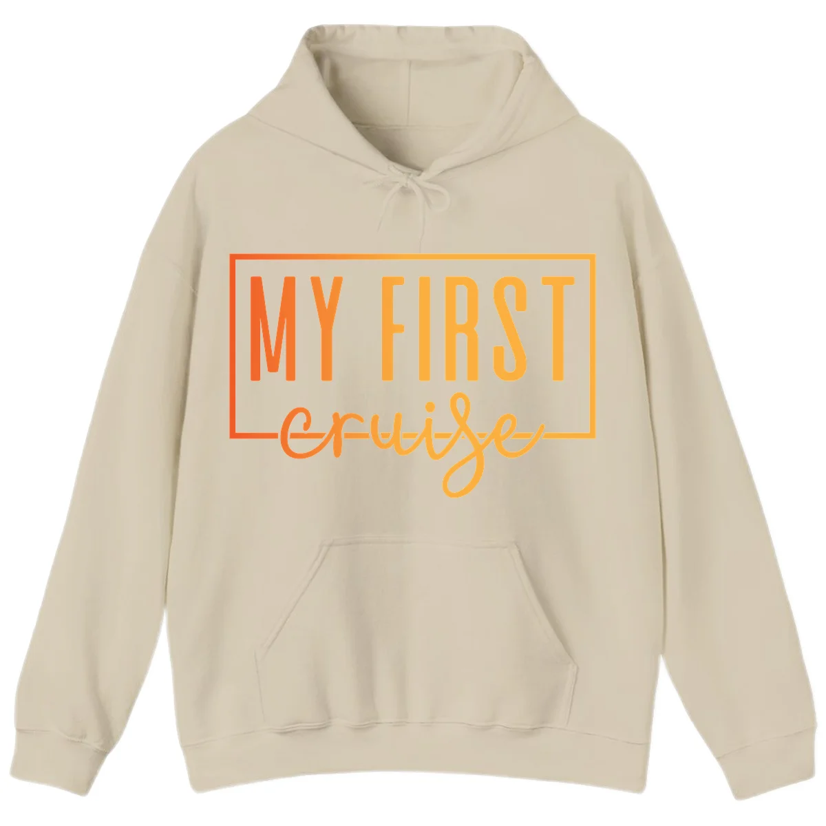 My First Cruise Hoodie in Sand