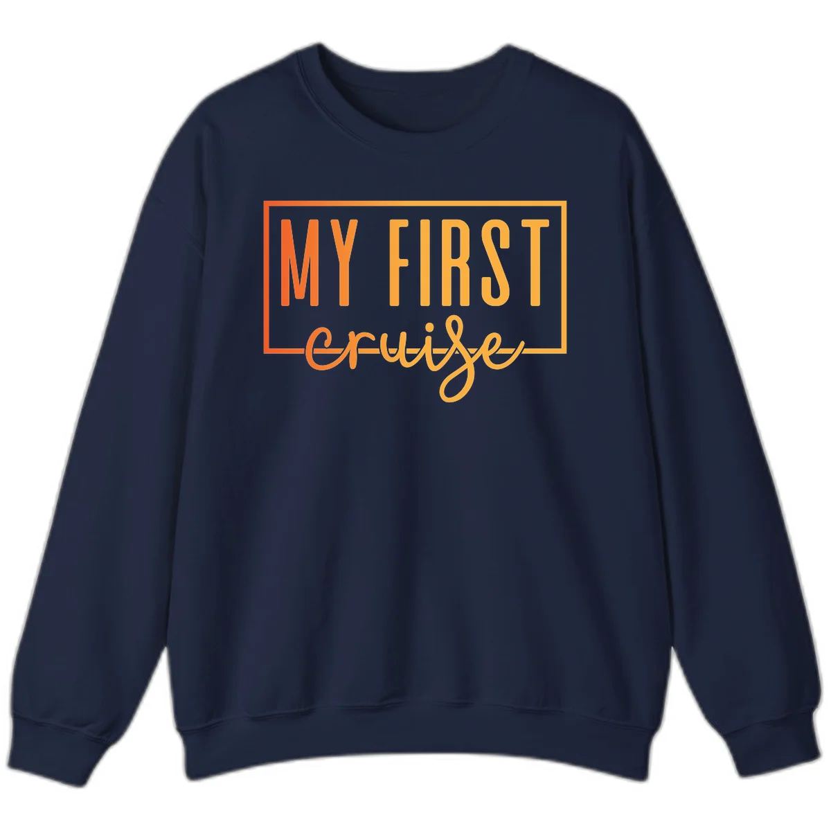 My First Cruise Crewneck Sweatshirt in Navy