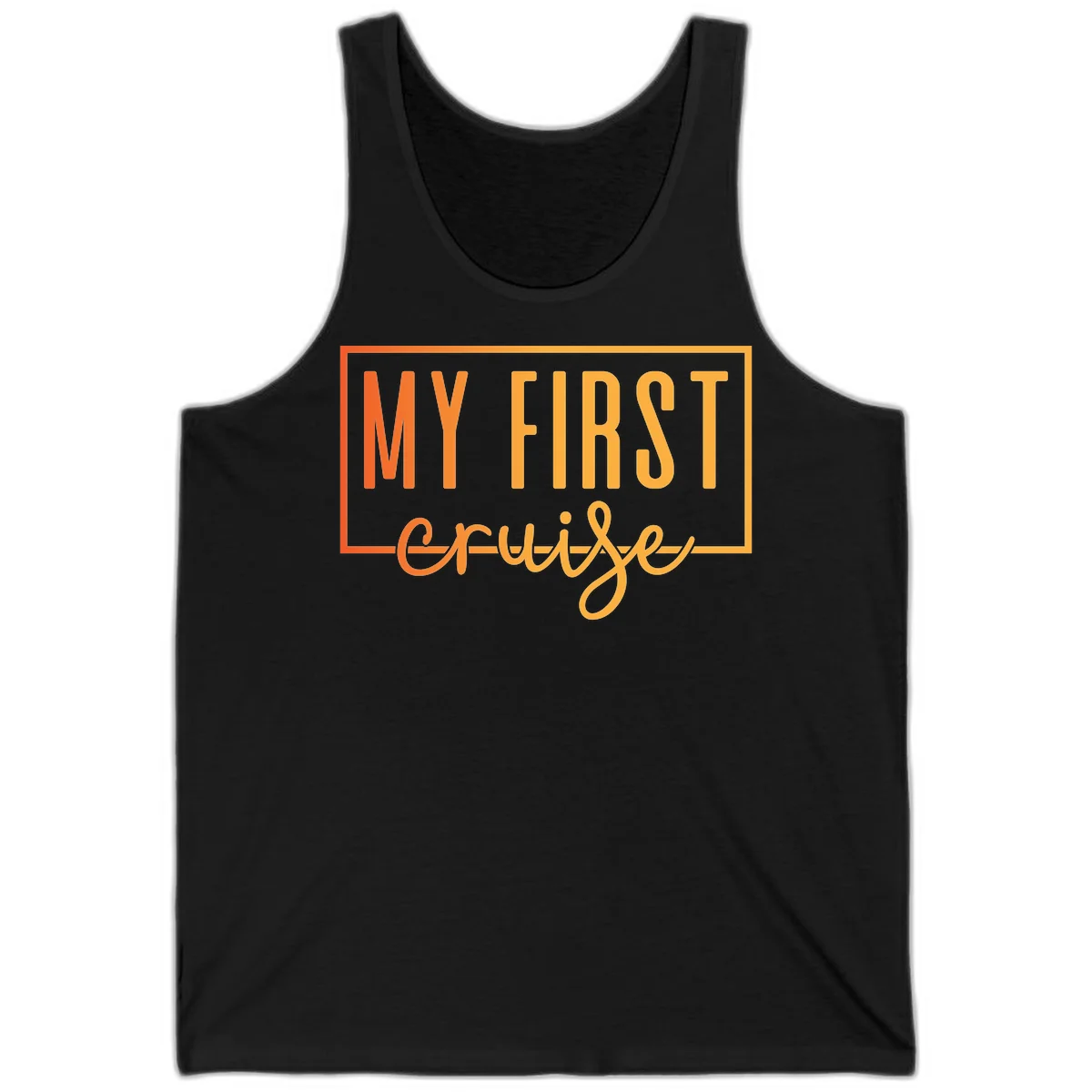 My First Cruise Tank Top in Black
