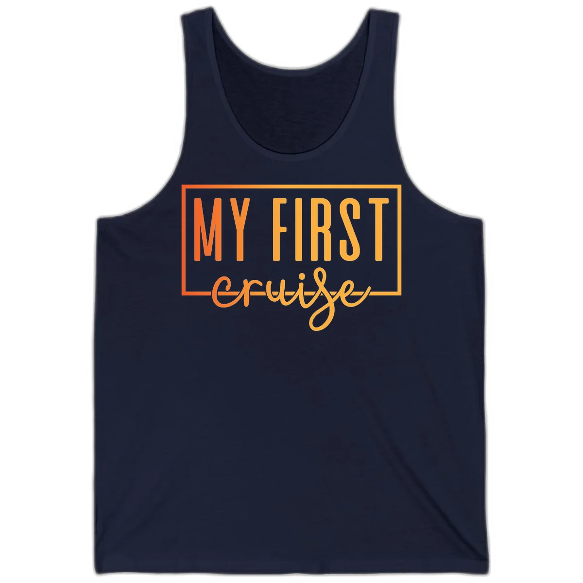My First Cruise Tank Top in Navy
