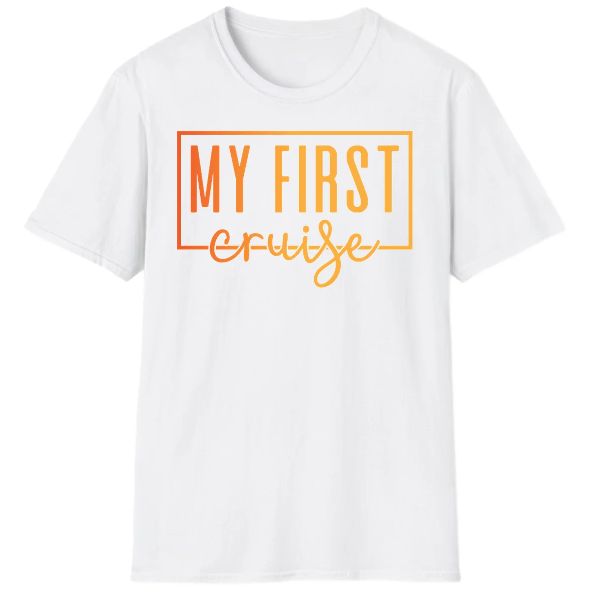 My First Cruise T-Shirt in White