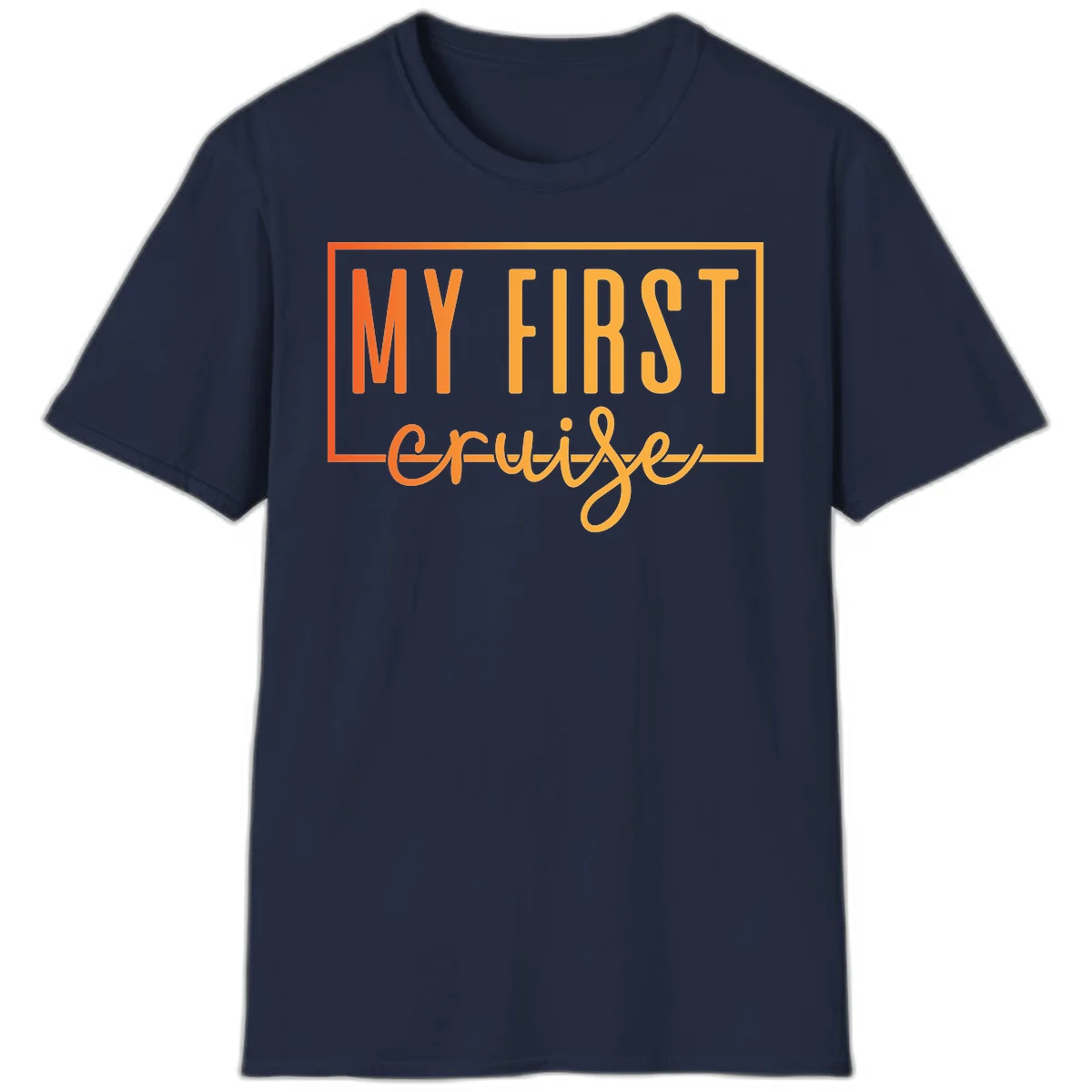 My First Cruise T-Shirt in Navy