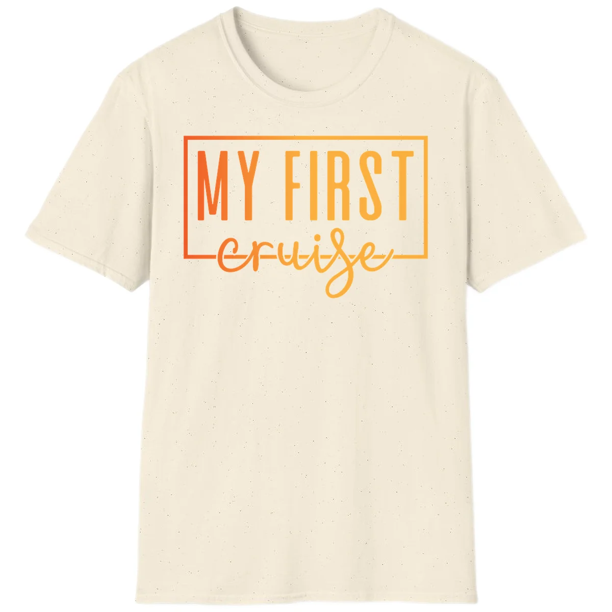 My First Cruise T-Shirt in Natural