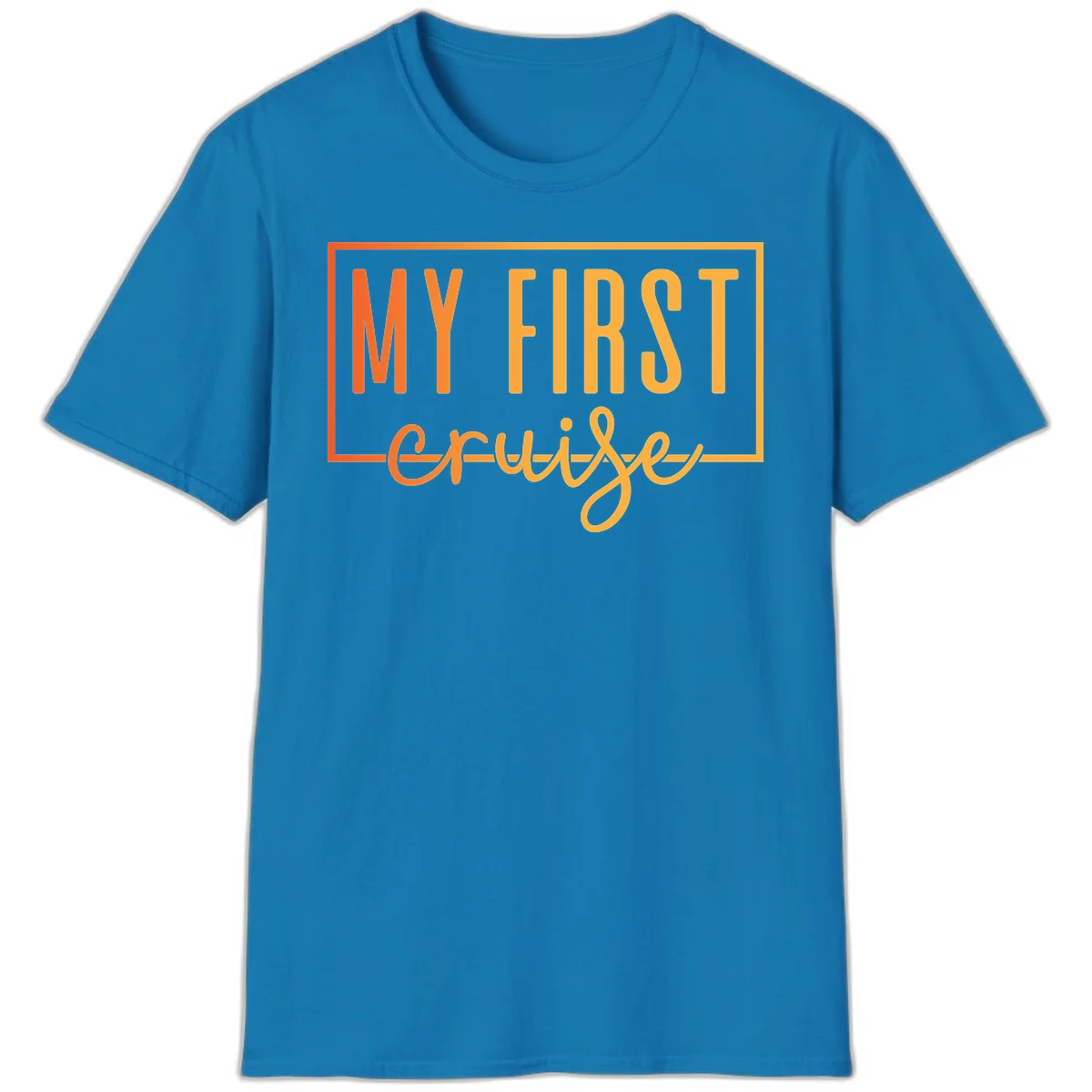 My First Cruise T-Shirt in Sapphire