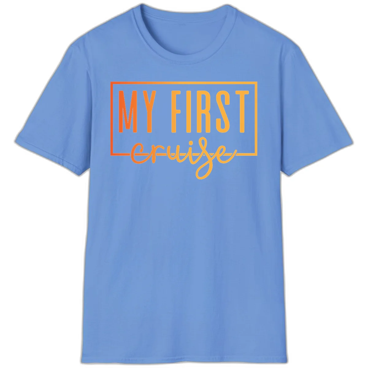 My First Cruise T-Shirt in Carolina Blue
