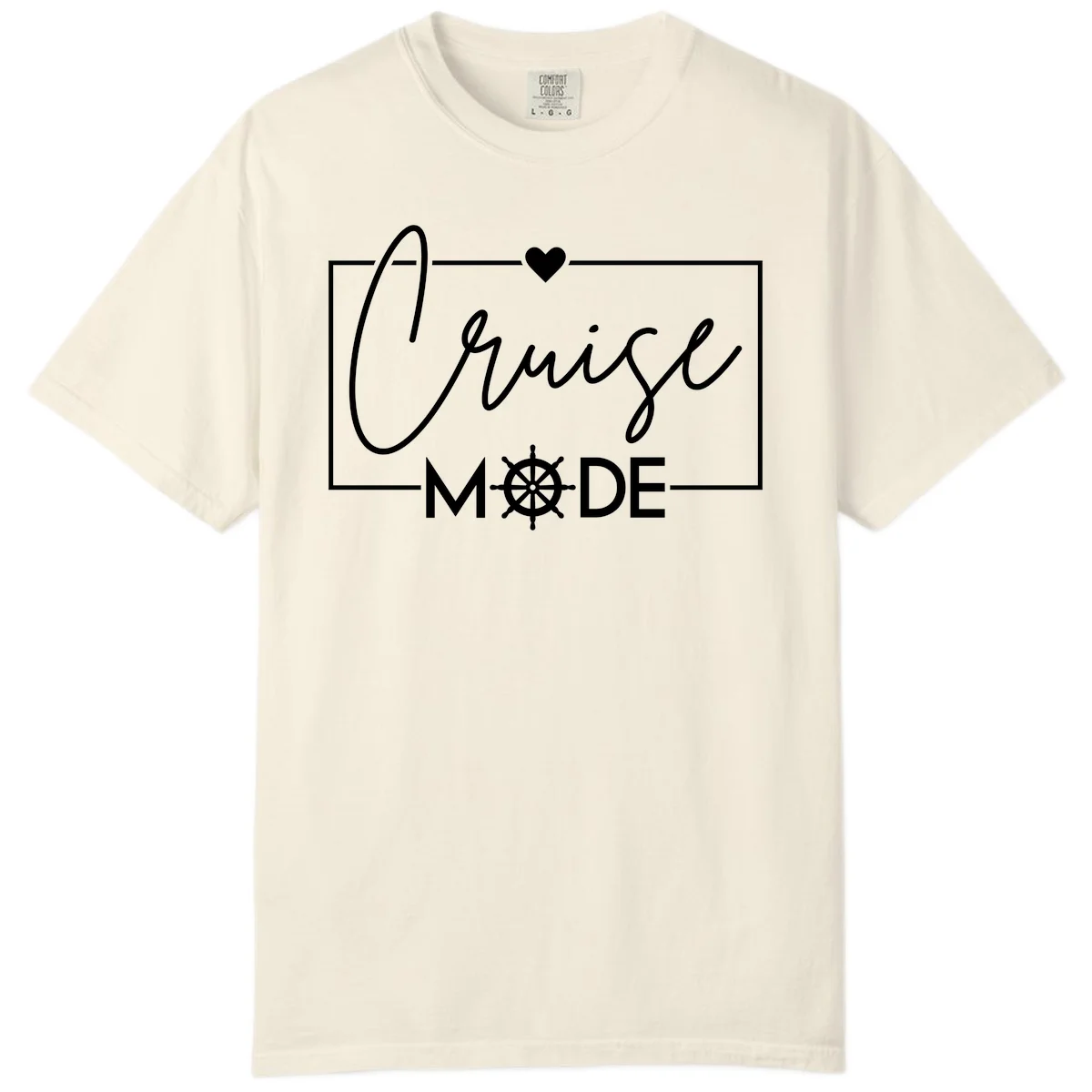 Cruise Mode Nautical Heart Comfort Color in Ivory