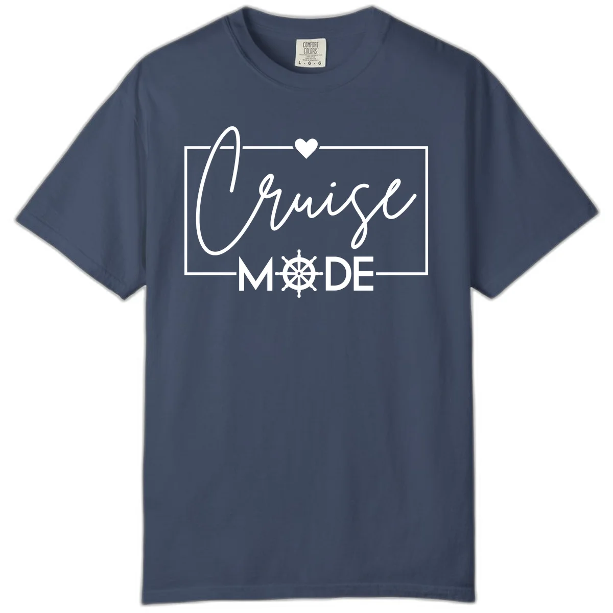 Cruise Mode Nautical Heart Comfort Color in Midnight