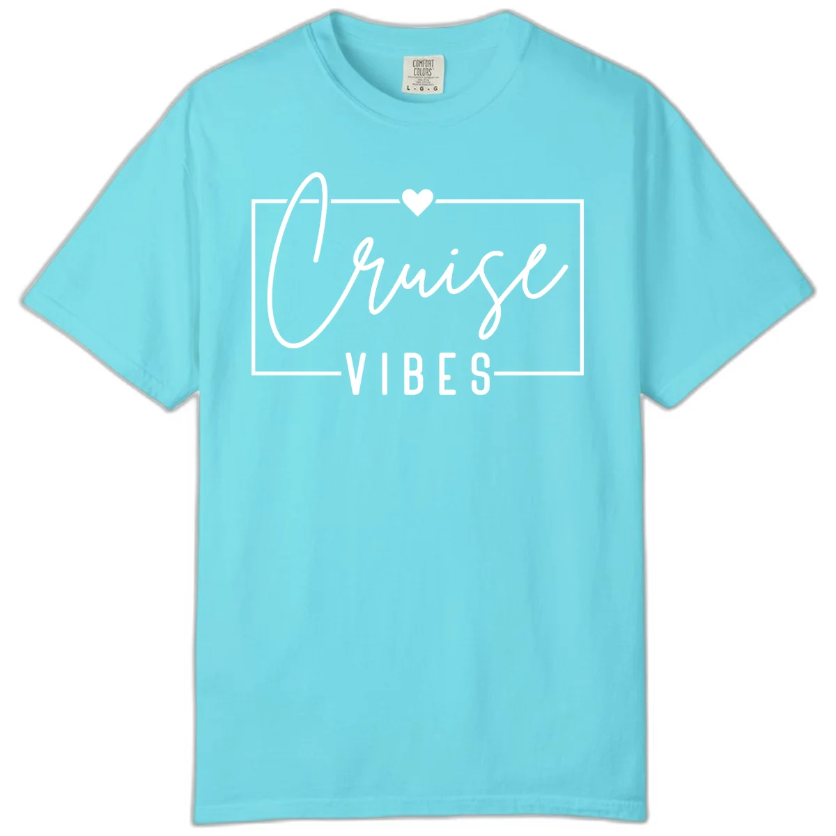 Chill Vibes Cruise Comfort Color in Lagoon Blue
