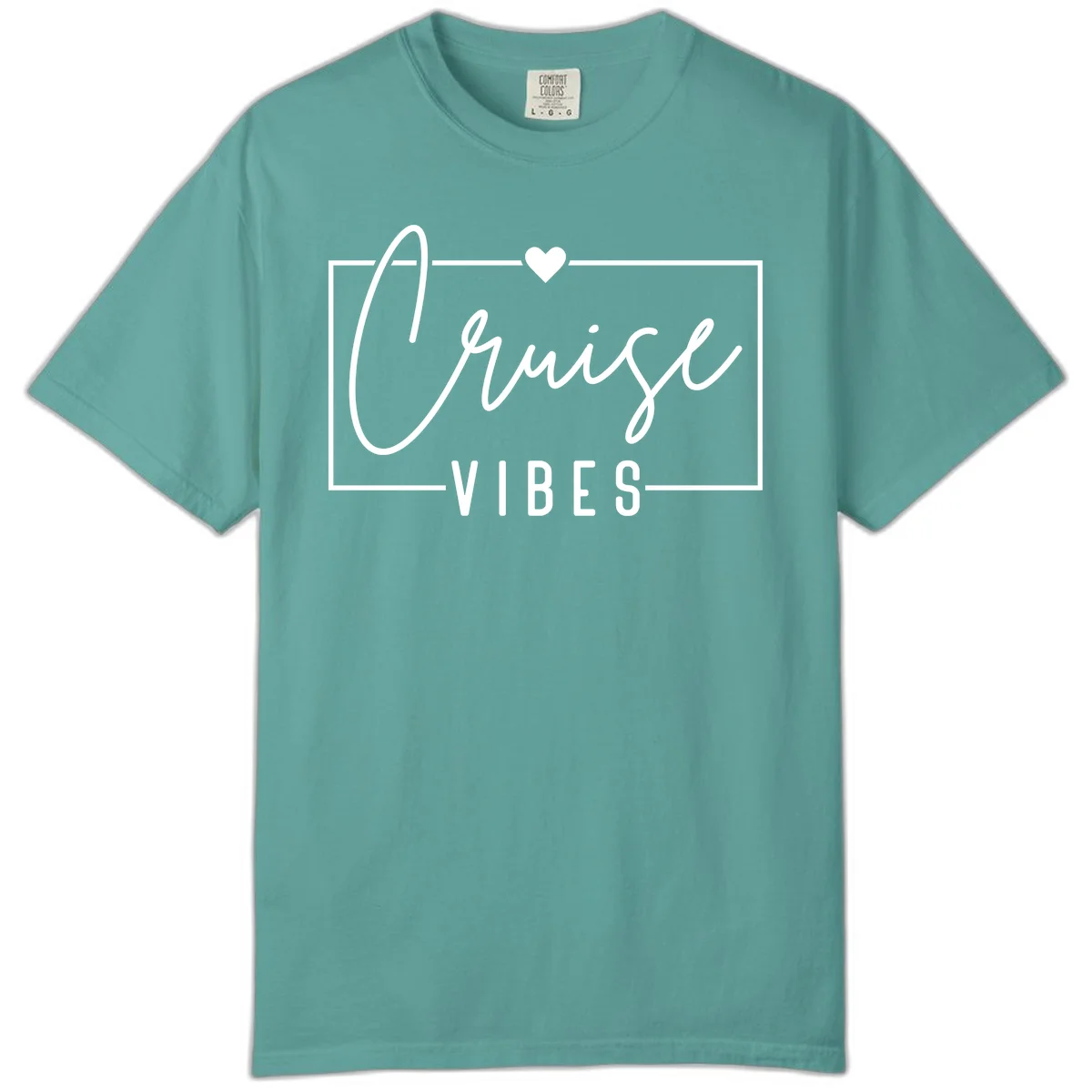 Chill Vibes Cruise Comfort Color in Seafoam