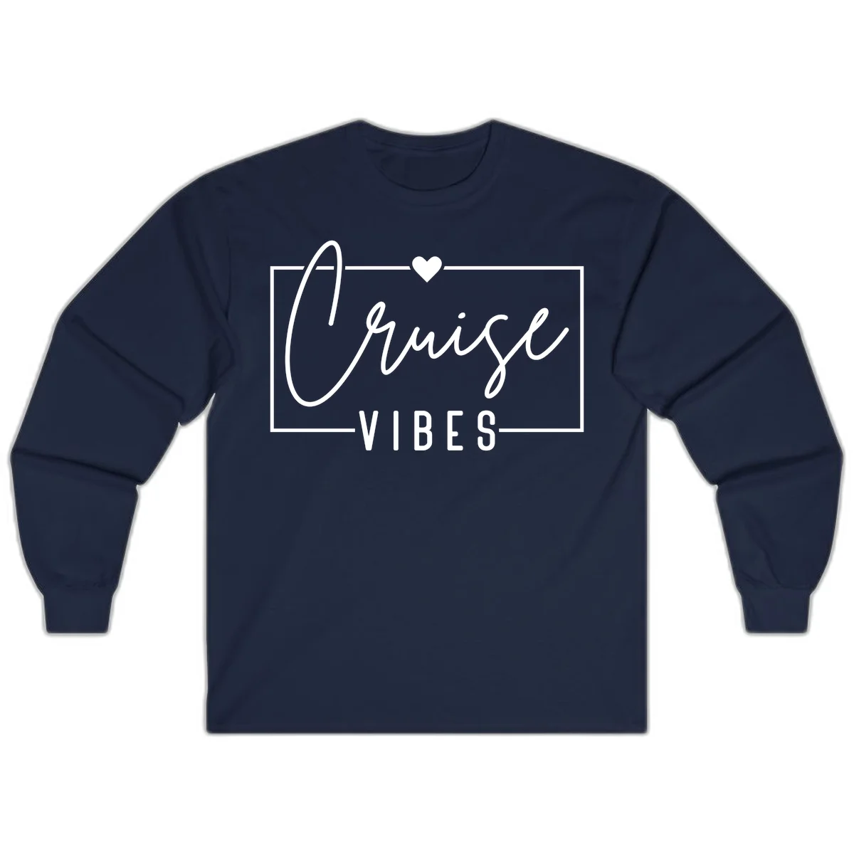 Chill Vibes Cruise Long Sleeve in Navy