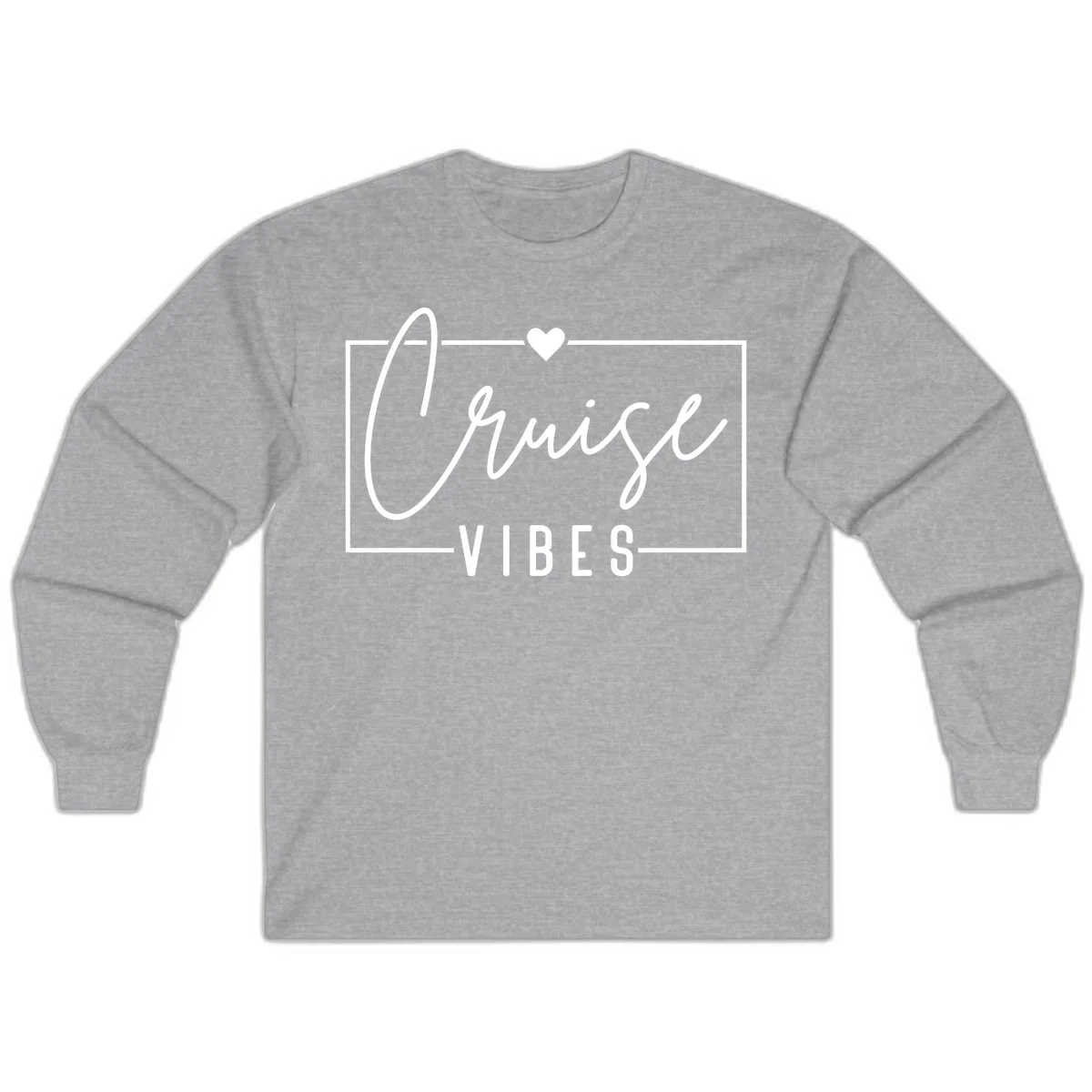 Chill Vibes Cruise Long Sleeve in Sport Grey
