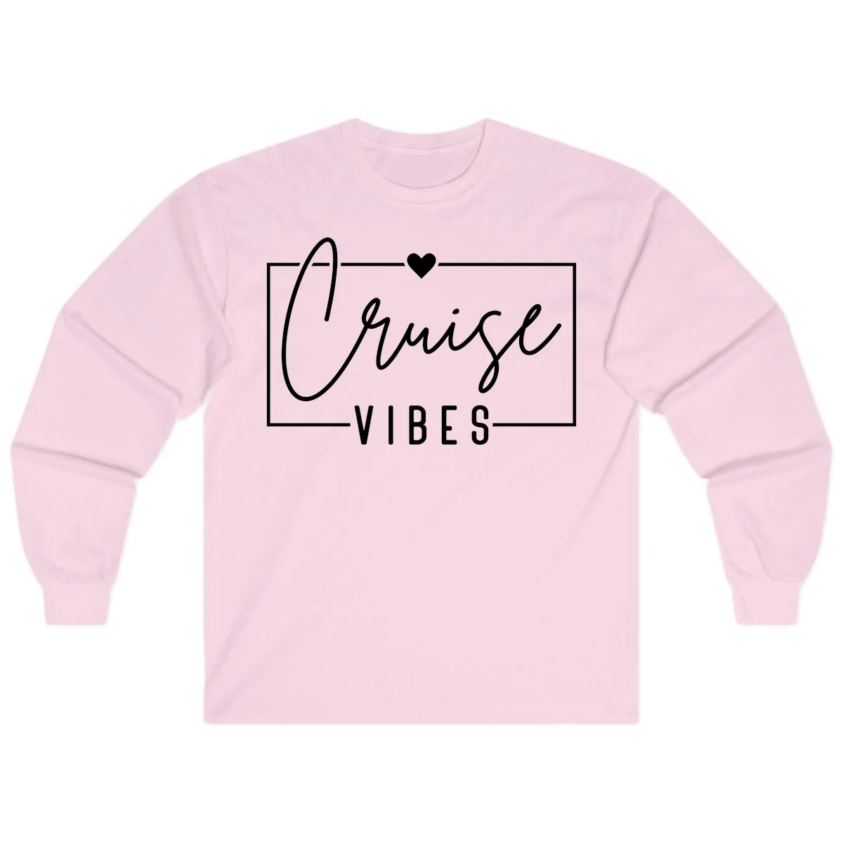 Chill Vibes Cruise Long Sleeve in Light Pink