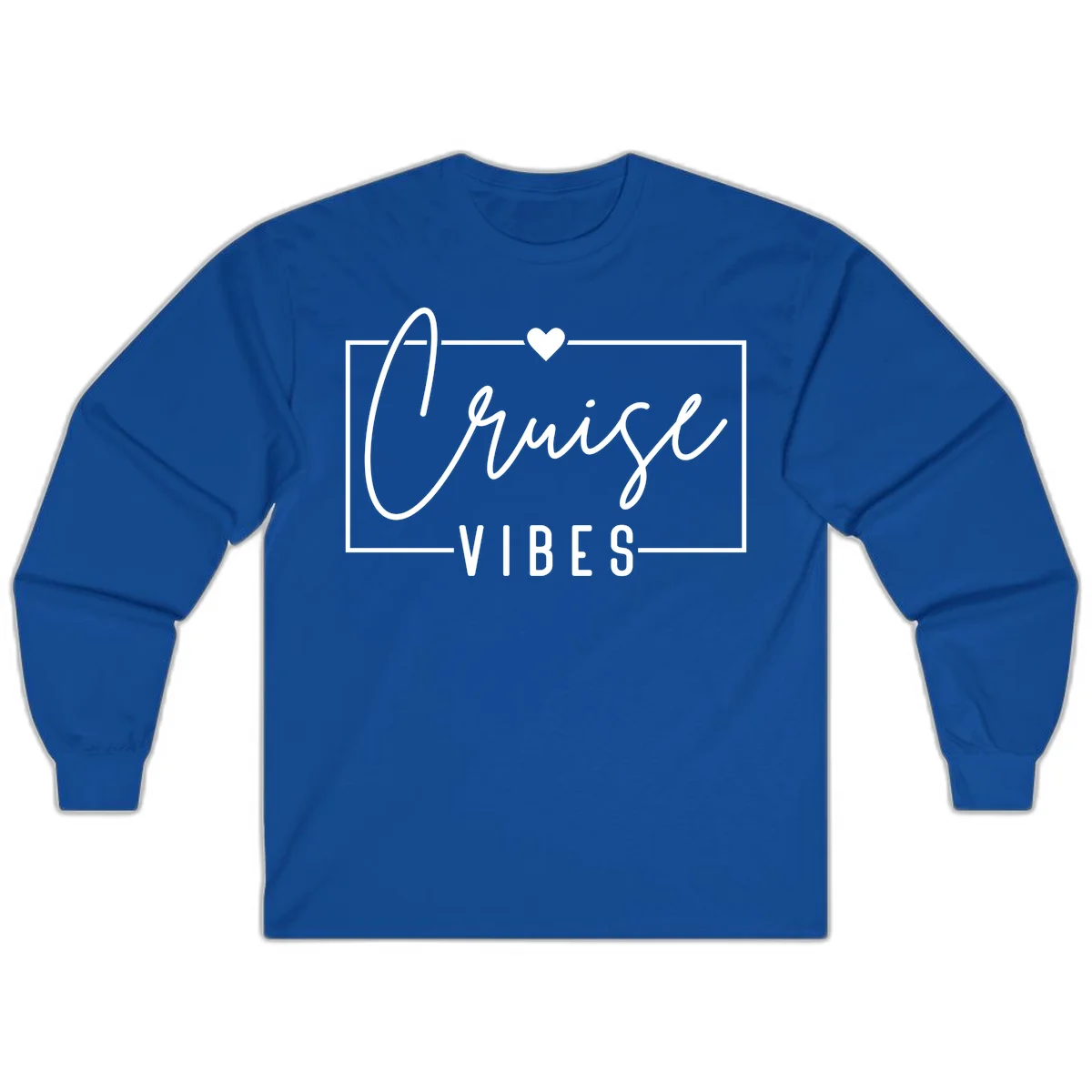Chill Vibes Cruise Long Sleeve in Royal