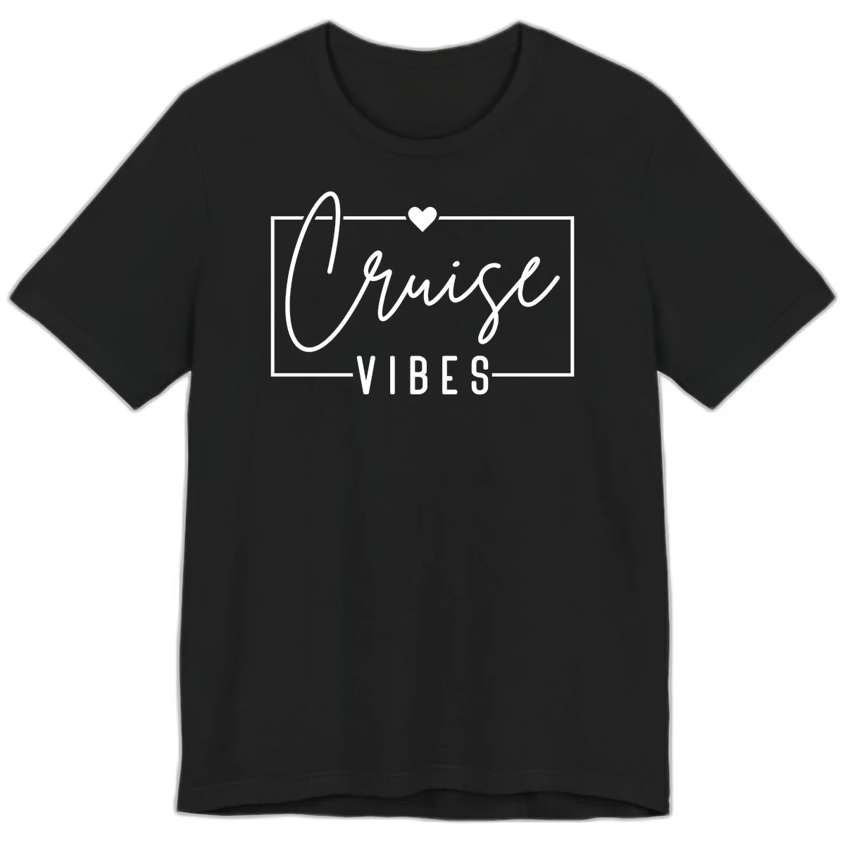 Chill Vibes Cruise Premium T-Shirt in Black