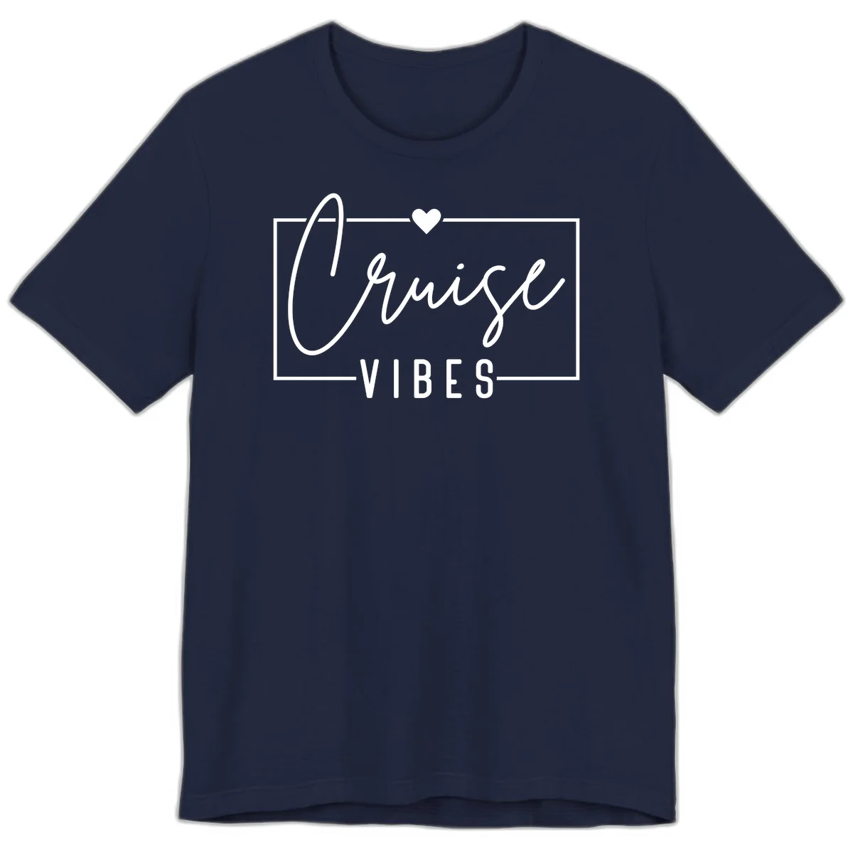 Chill Vibes Cruise Premium T-Shirt in Navy