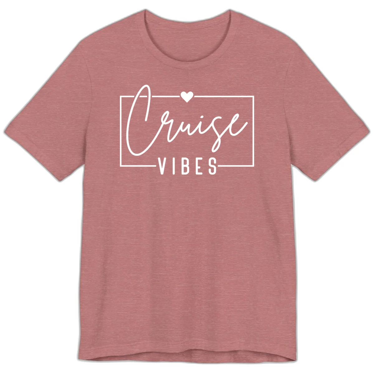 Chill Vibes Cruise Premium T-Shirt in Heather Mauve