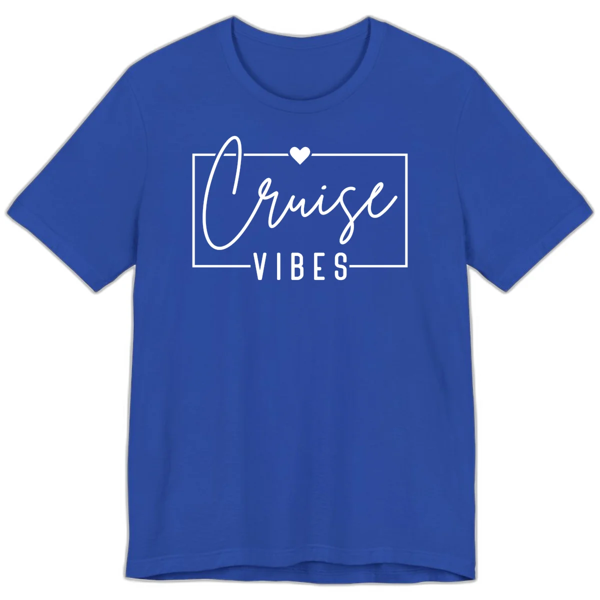 Chill Vibes Cruise Premium T-Shirt in True Royal