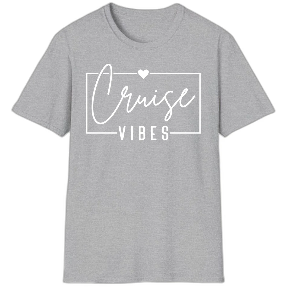 Chill Vibes Cruise T-Shirt in Sport Grey