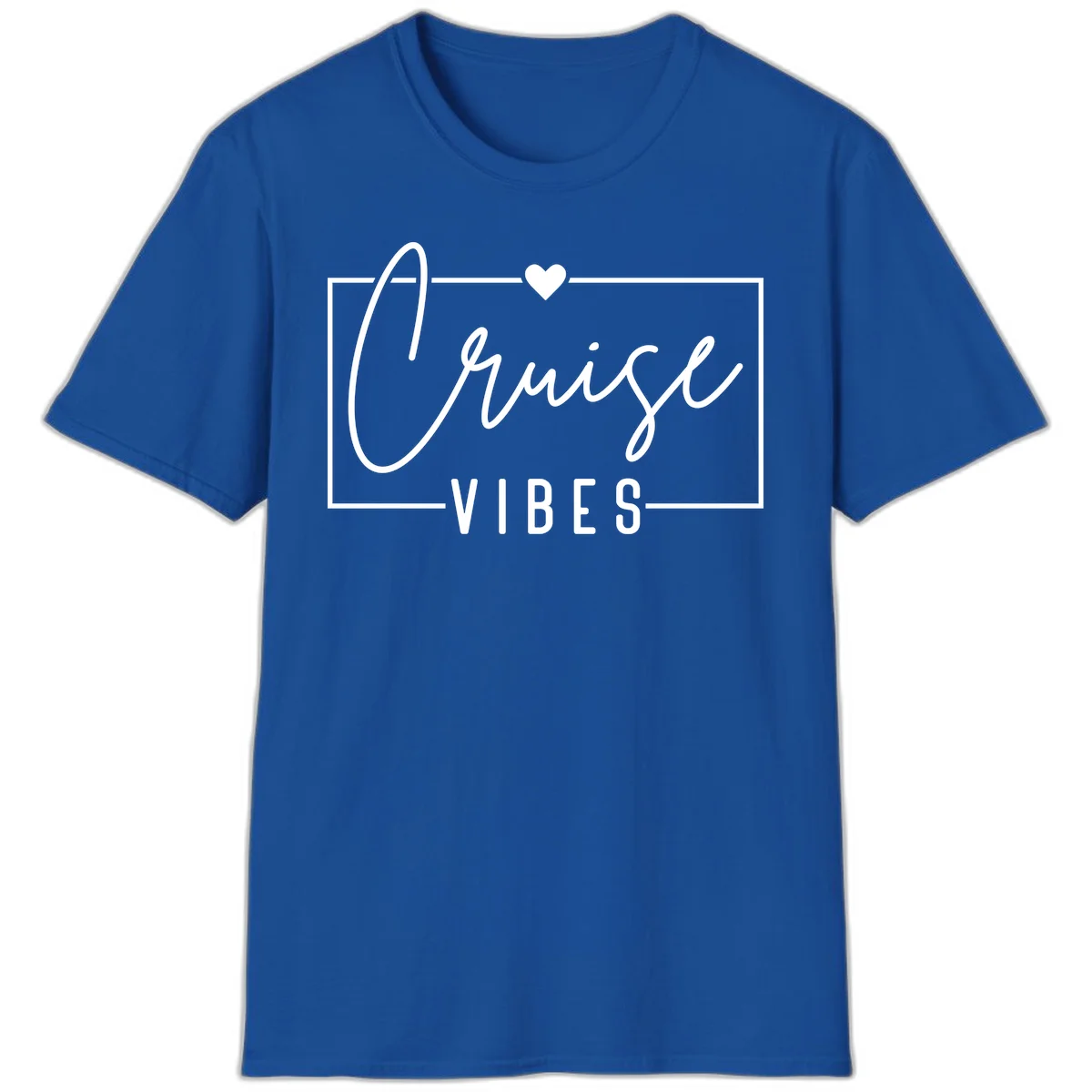 Chill Vibes Cruise T-Shirt in Royal