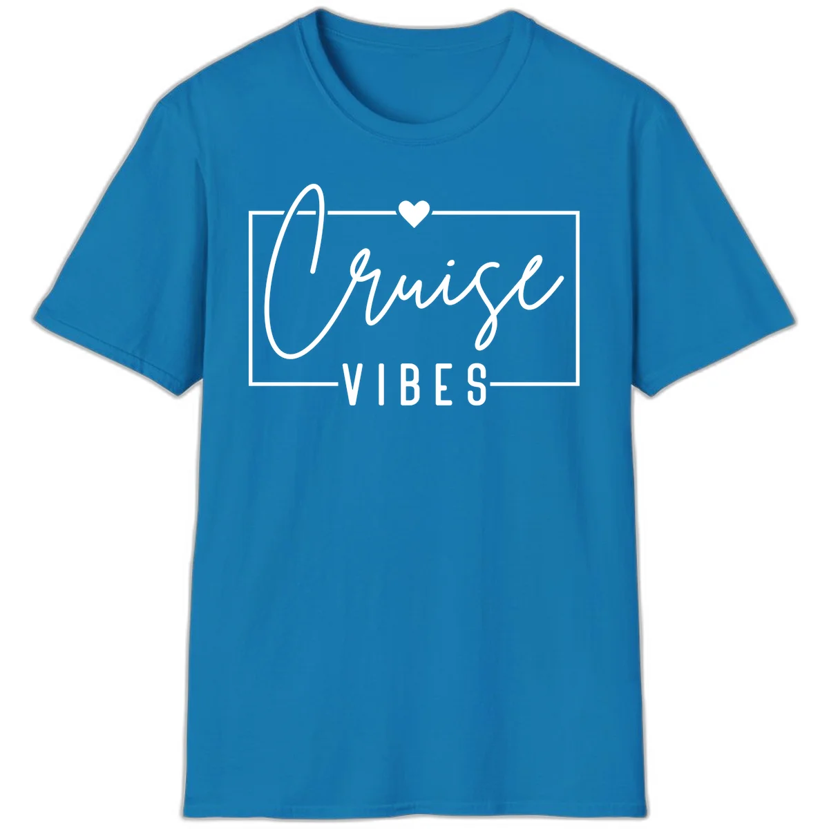 Chill Vibes Cruise T-Shirt in Sapphire